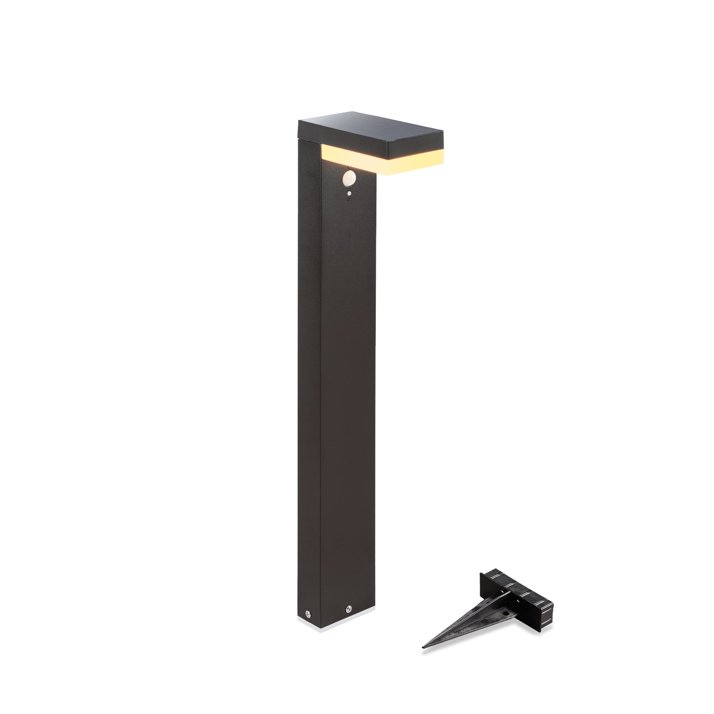 esotec LED Gartenleuchte Solar PIR Standleuchte günstig online kaufen