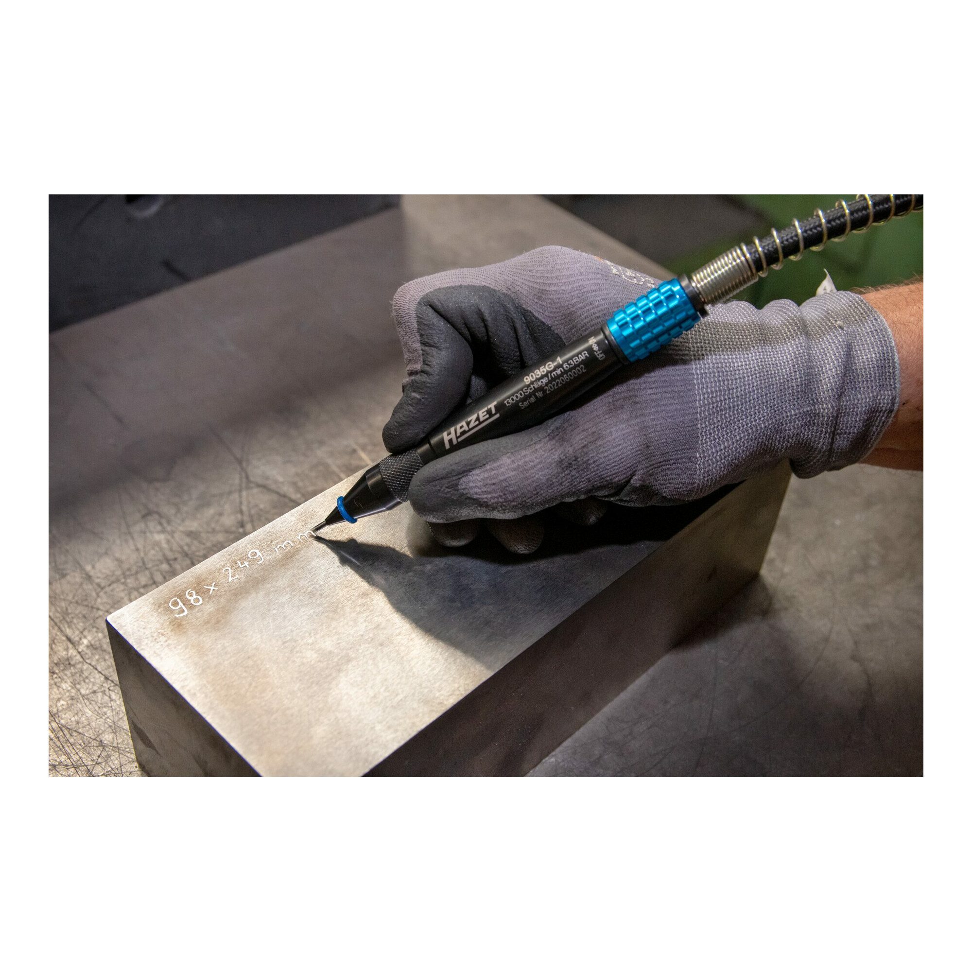 HAZET Druckluft-Stabschleifer HAZET Gravierstift 9035G-1
