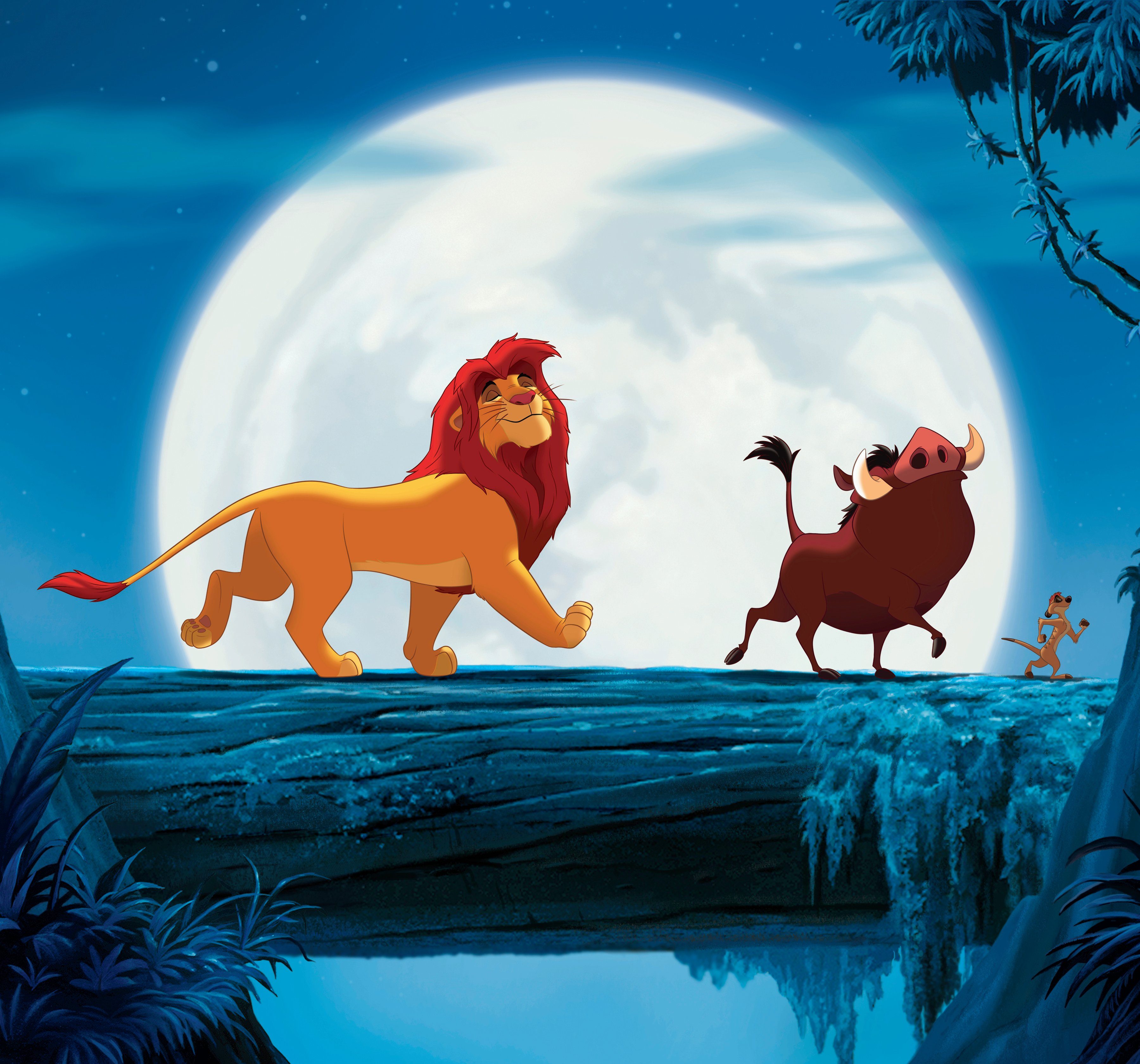 Disney Fototapete Hakuna Matata, (1 St), Mehrfarbig - 300x280cm