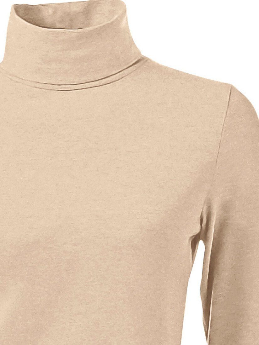 heine T-Shirt Rollkragen-Shirt Langarm – Bild 4 von 4