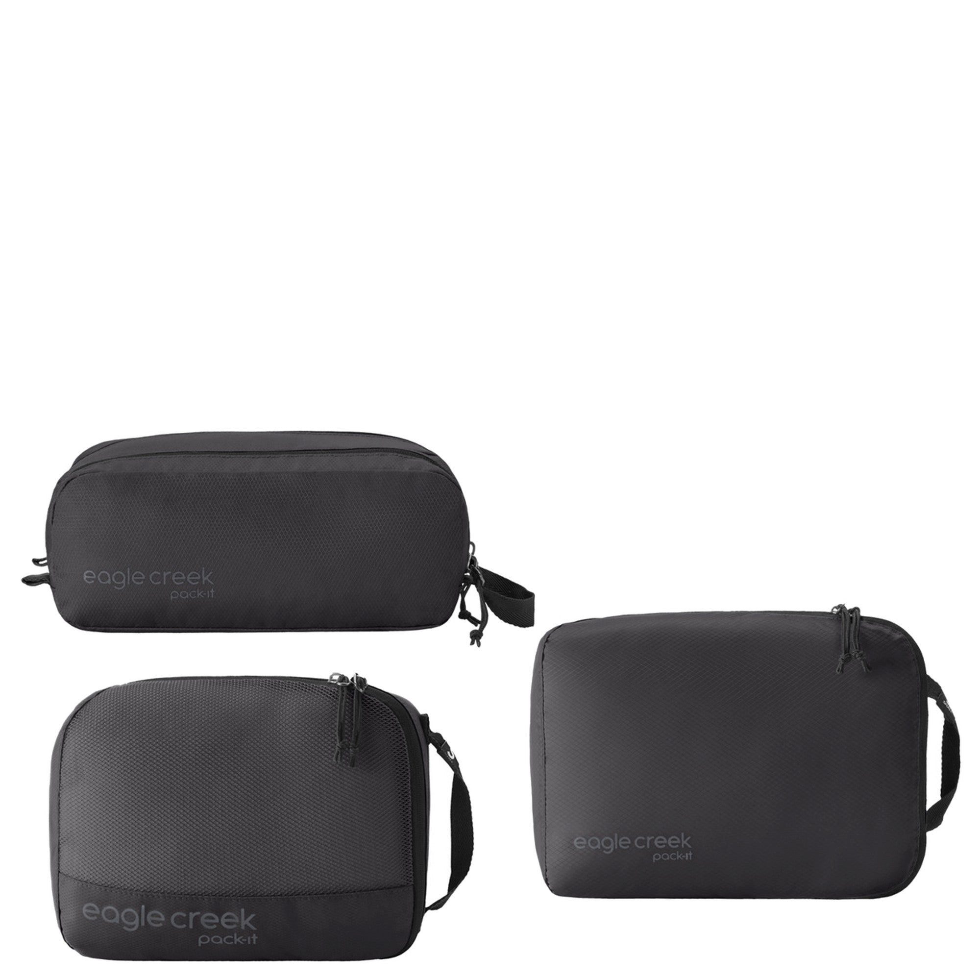 Eagle Creek Kofferorganizer Pack-It Overnight Set 3tlg. - Packsack (black)