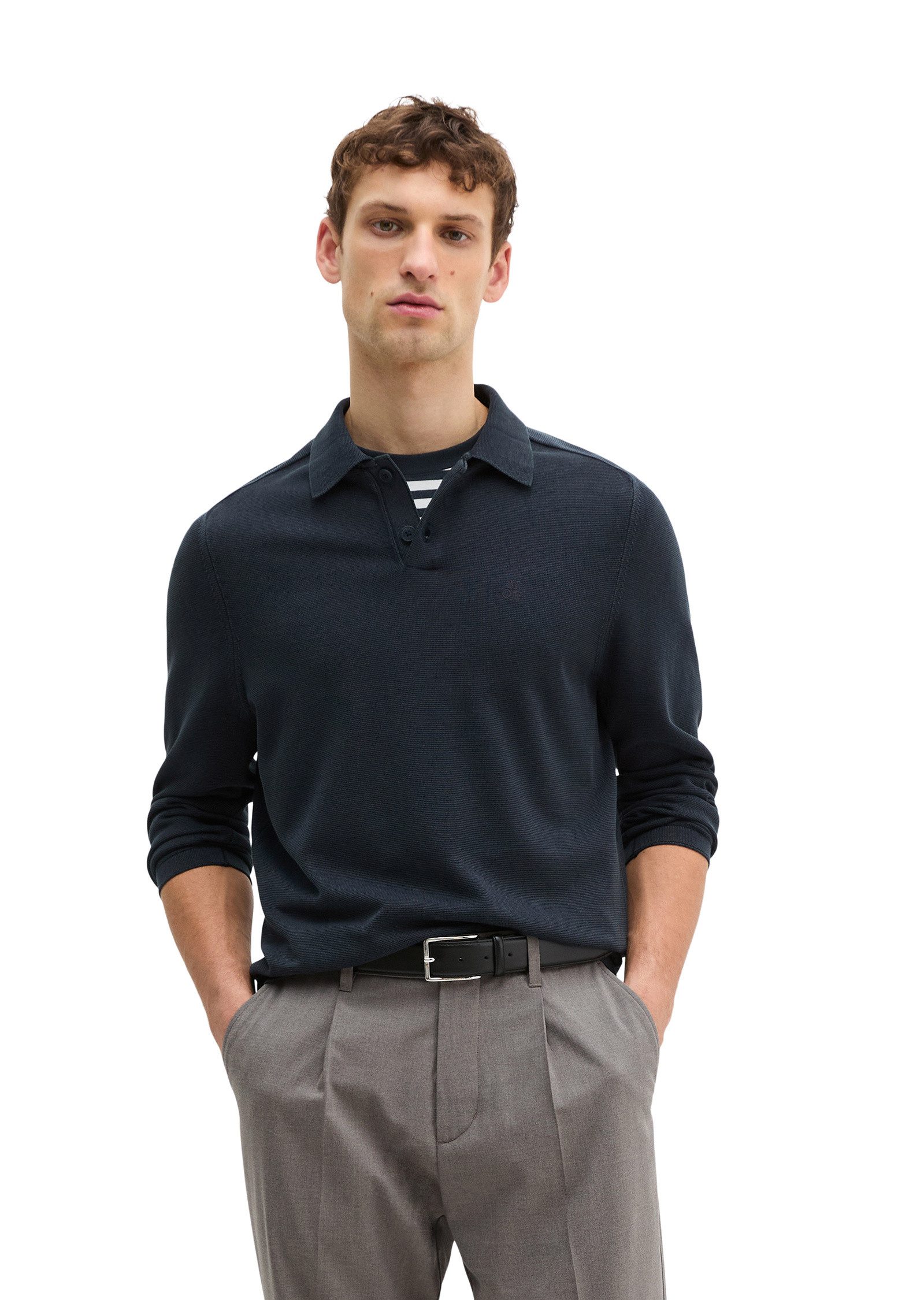 Marc O'Polo Strickpullover aus zertifizierter Bio-Baumwolle