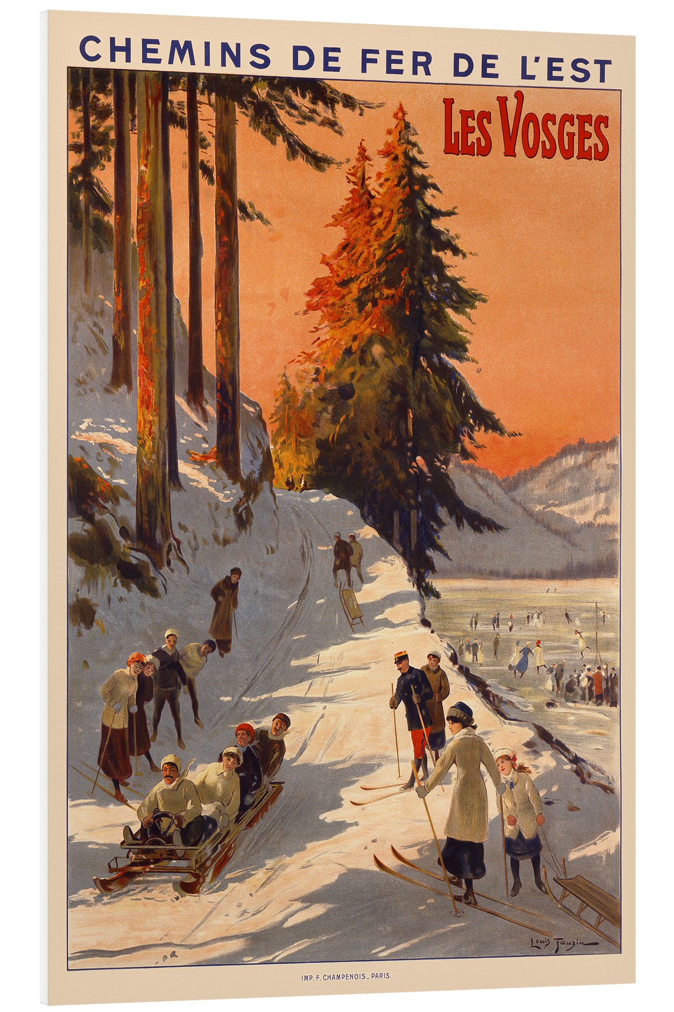 Forex-Bild Vintage Ski Collection