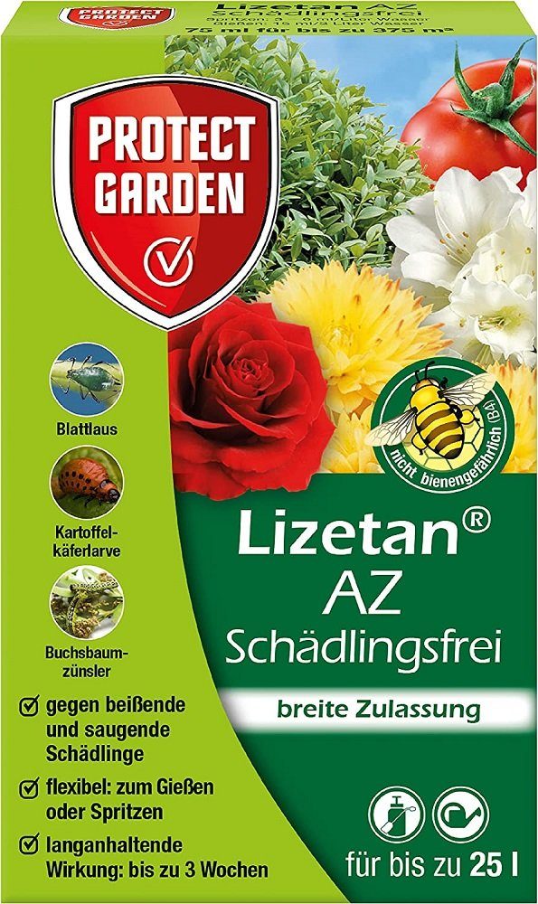 Protect Garden Insektenvernichtungsmittel Protect Garden Lizetan Schädlingsfrei AZ 75 ml, 75 ml