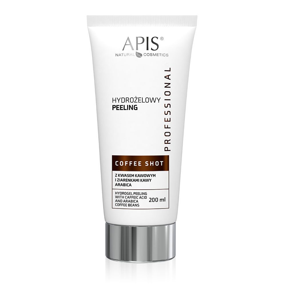 Apis Natural Cosmetics Gesichtspflege APIS COFFEE SHOT, Peeling mit Kaffeesäure, Anti - Aging, 200 ml