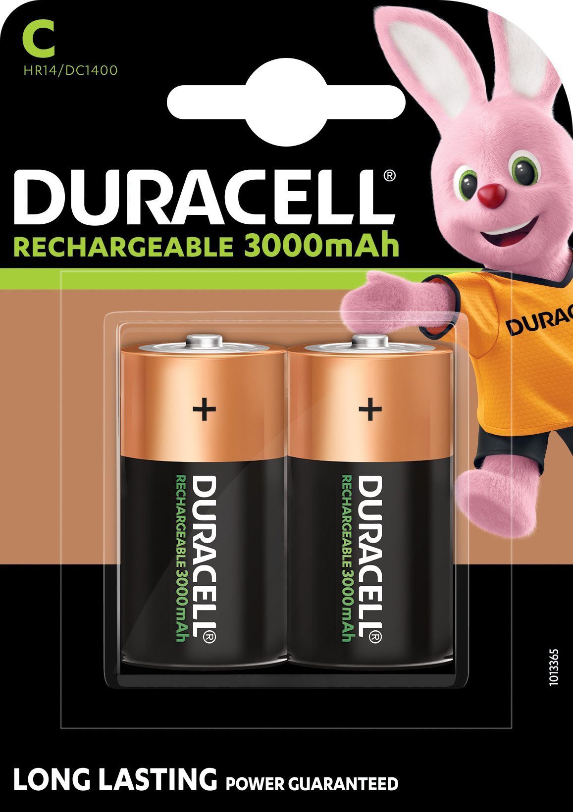 Duracell Rechargeable Baby/C/HR14 Akku Baby (2 St), 1.2V/3000mAh