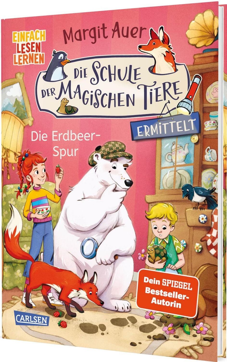Die Schule der magischen Tiere ermittelt 8: Die Erdbeer-Spur / Margit Auer