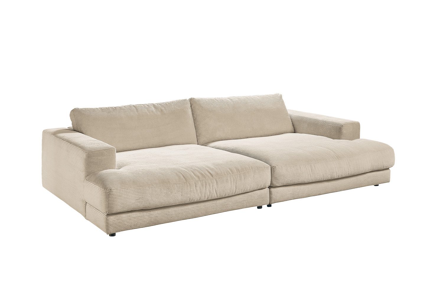 KAWOLA Big-Sofa MADELINE Riesen Cordsofa - Entspannung pur - Modernes Wohne günstig online kaufen