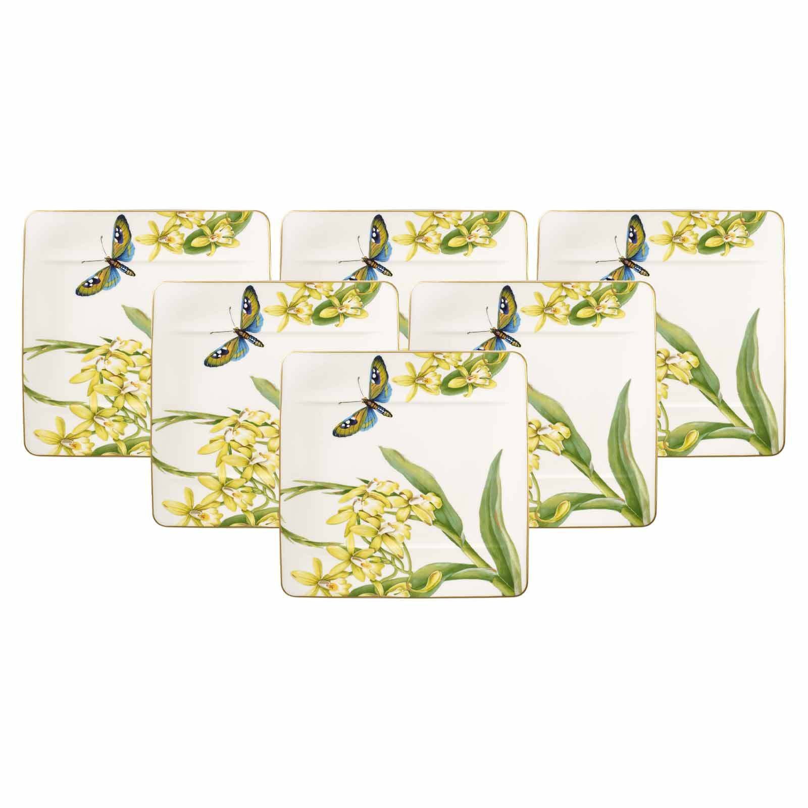 Villeroy & Boch Тарелка для завтрака Amazonia Тарелка для завтрака 23 x 23 cm 6er Set, (6 St)