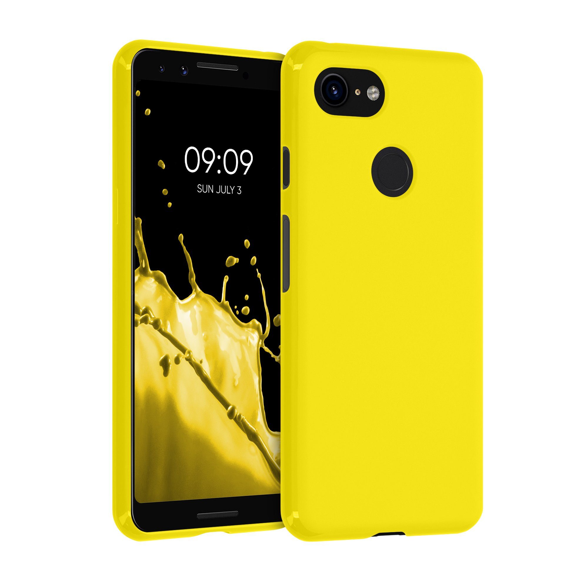 kwmobile Handyhülle Hülle für Google Pixel 3, Hülle Silikon - Soft Handyhülle - Handy Case Cover