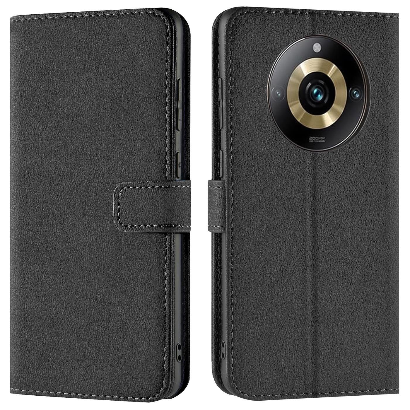CoolGadget Handyhülle Wallet Klapp Tasche Book Case für Realme 11 Pro 5G 6,7 Zoll, Hülle Klapphülle Flip Cover Etui Schutzhülle