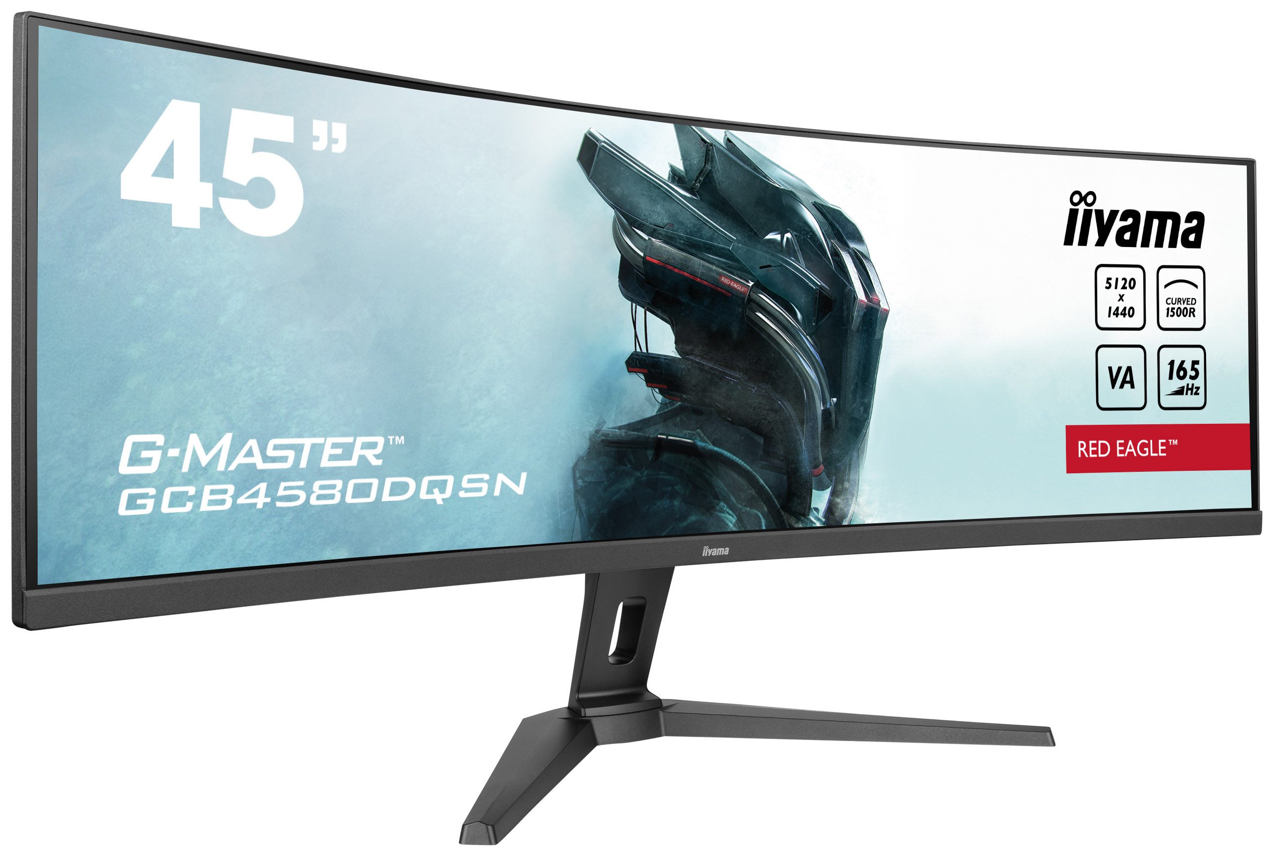Iiyama GCB4580DQSN-B1 Gaming-Monitor (113 cm/44 ", 5120 x 1440 px, DQHD, 165 Hz, VA LED)