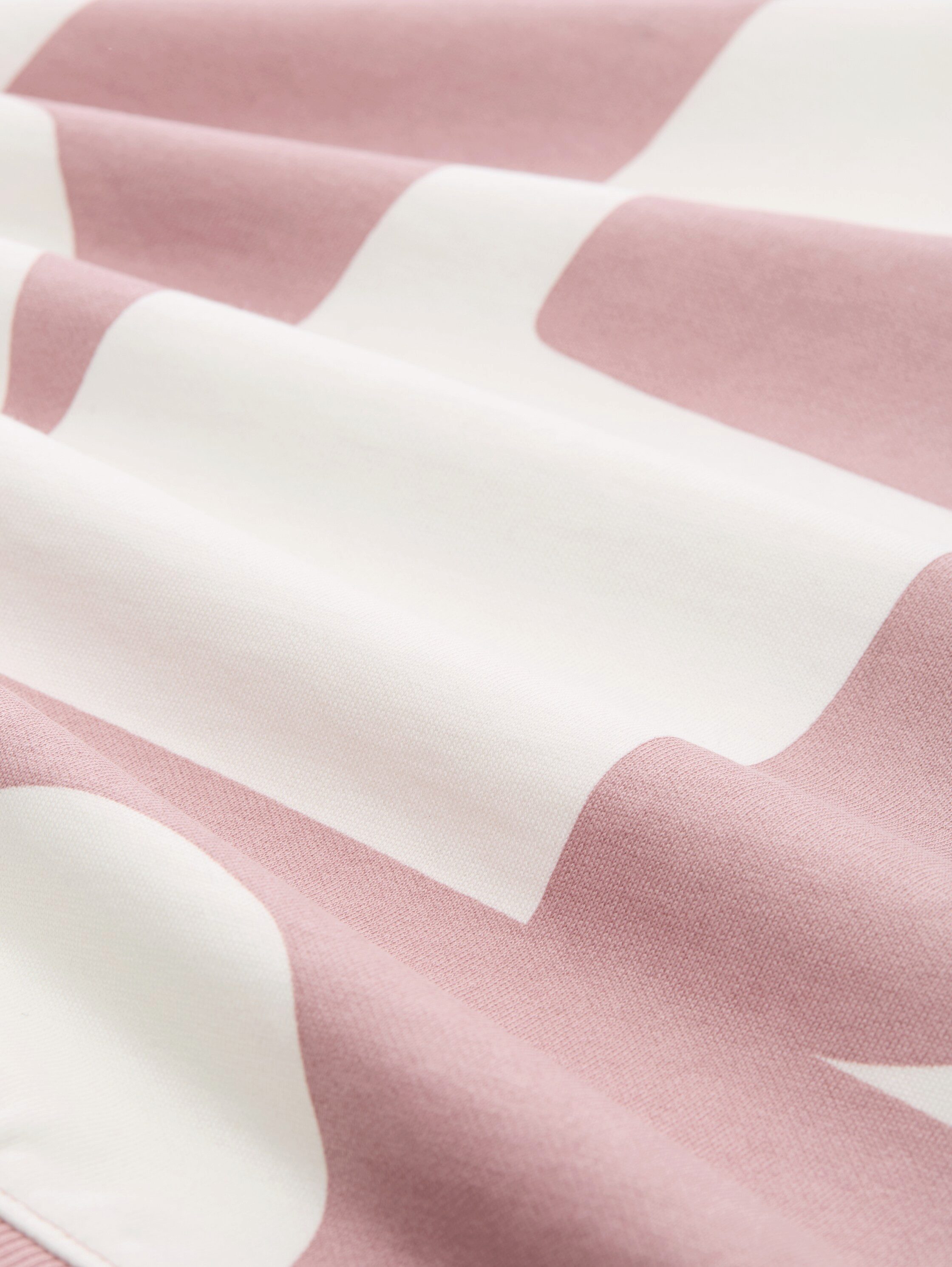 TOM TAILOR Denim Sweatshirt mit All-Over Print günstig online kaufen