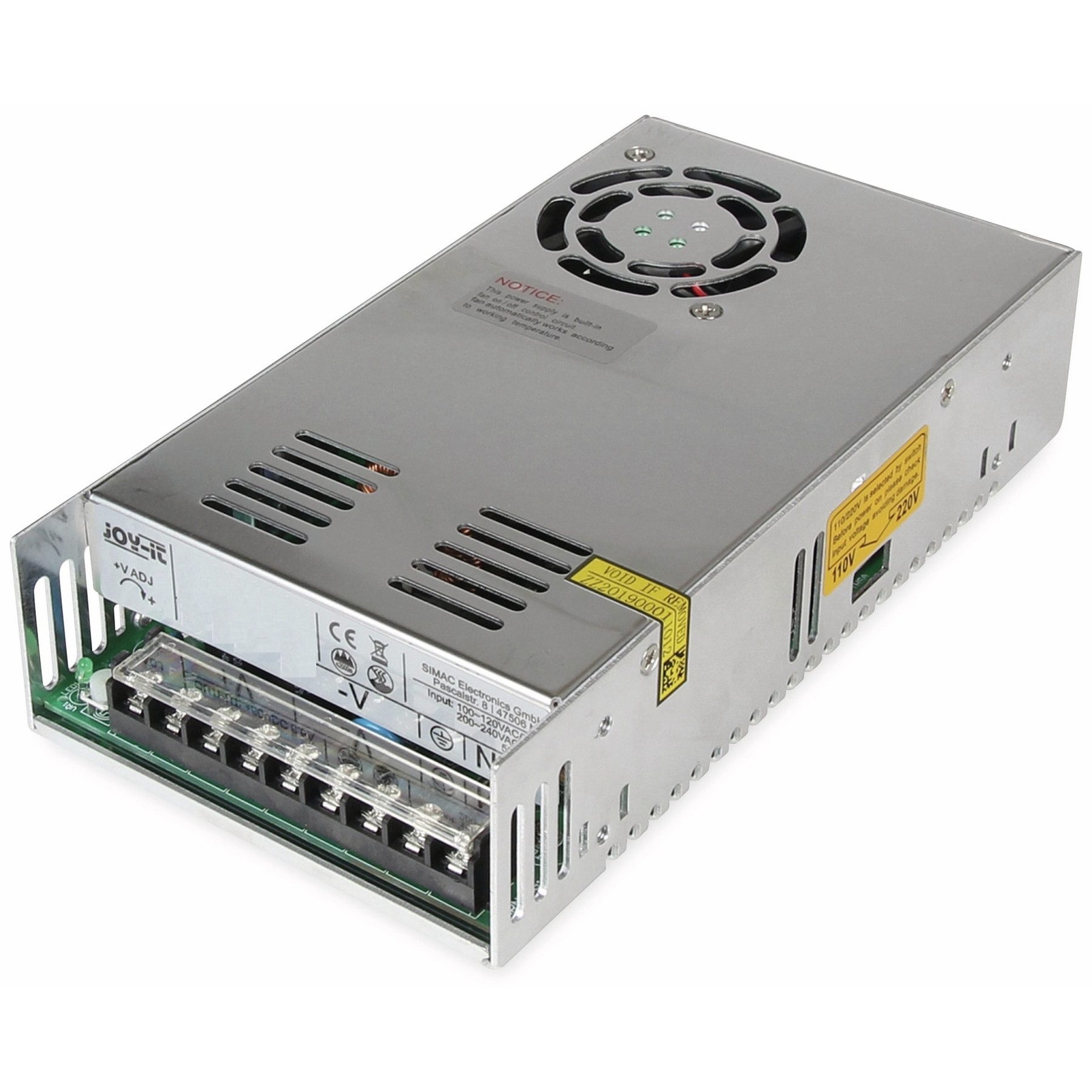 Joy-it JOY-IT Netzteil für das JT-RD6012 mit 60V, 12A, 720 Watt Ausgangsstrom Netzteil