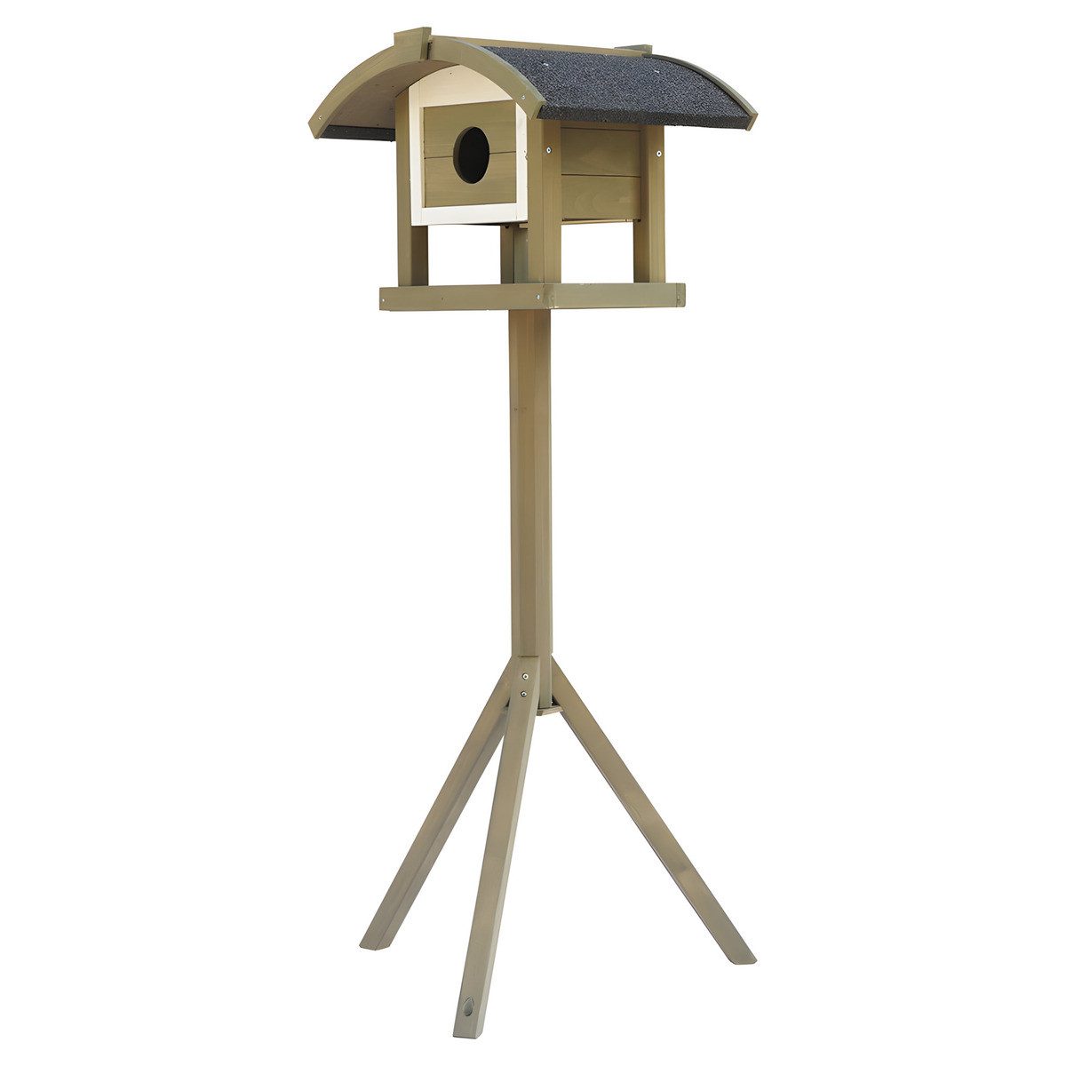Nobby Vogelhaus Vogelhaus Ida graubraun-weiß