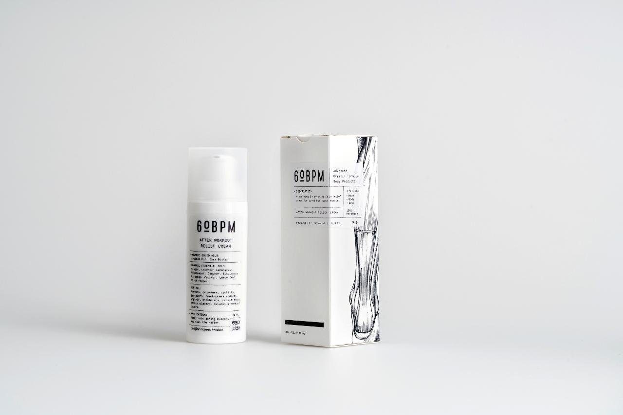 60BPM Körpercreme »60BPM Bio AFTER WORKOUT RELIEF CREAM«, 1-tlg.