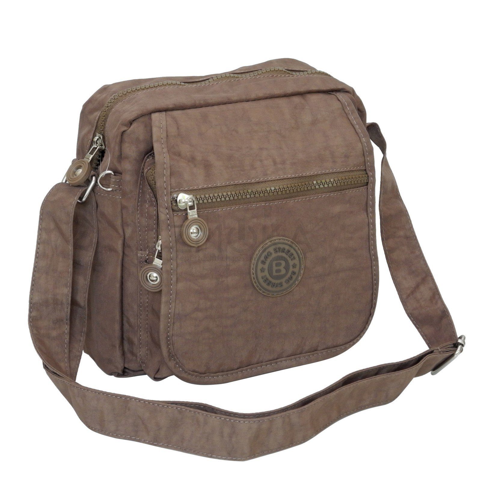Umhängetasche Bag Street - Crinkle Damen Umhängetasche Stofftasche Handtasche Auswah