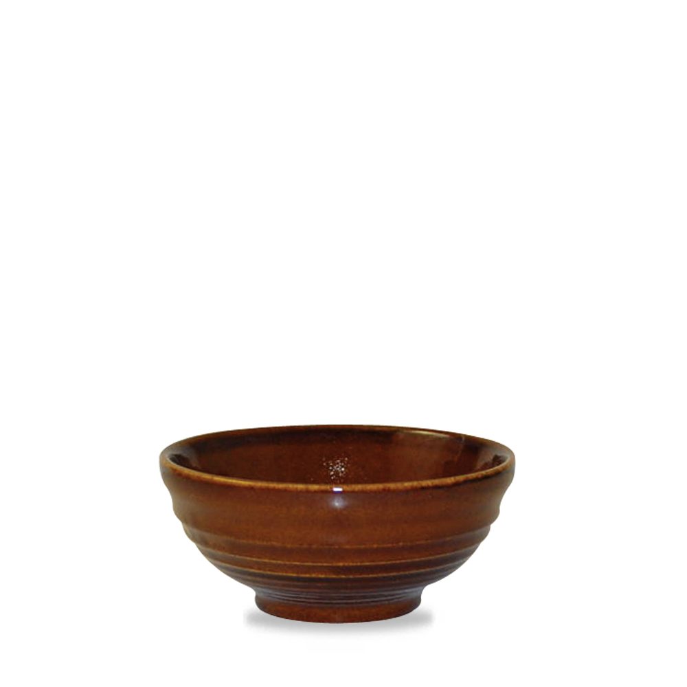 Schale Super Vitrified Cinnamon Ripple Bowl 12Cm/ 28Cl, 12 Stück