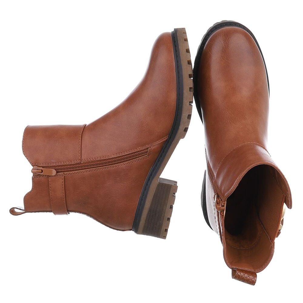 Ital-Design Stylischer Damen-Stiefel mit Komfort und eleganten Details Chel günstig online kaufen