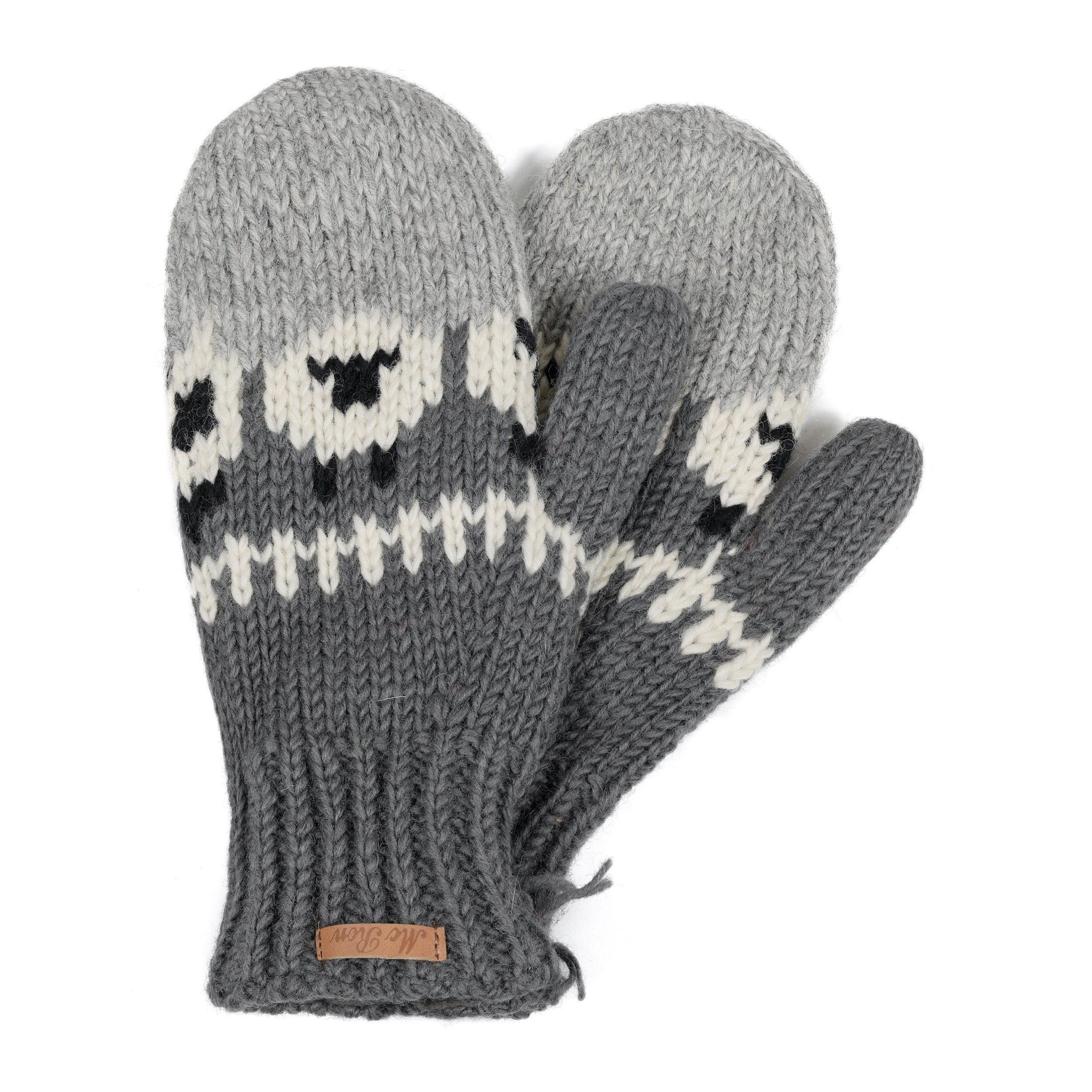 McRon Fäustlinge Gestrickte Fäustlinge im Schaf günstig online kaufen