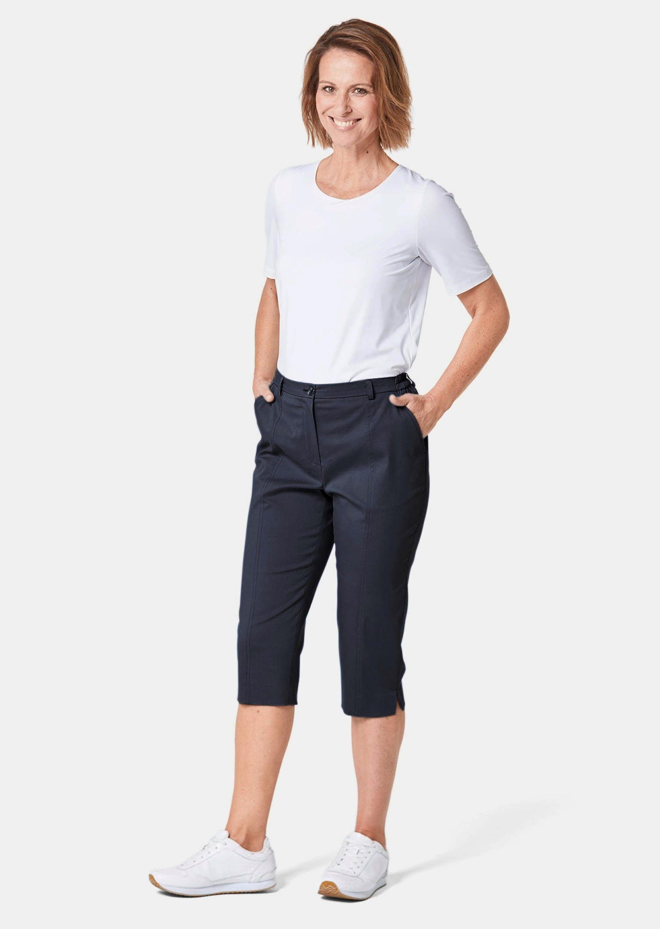 GOLDNER Caprihose Sportive Capri-Hose aus trageangenehmen günstig online kaufen