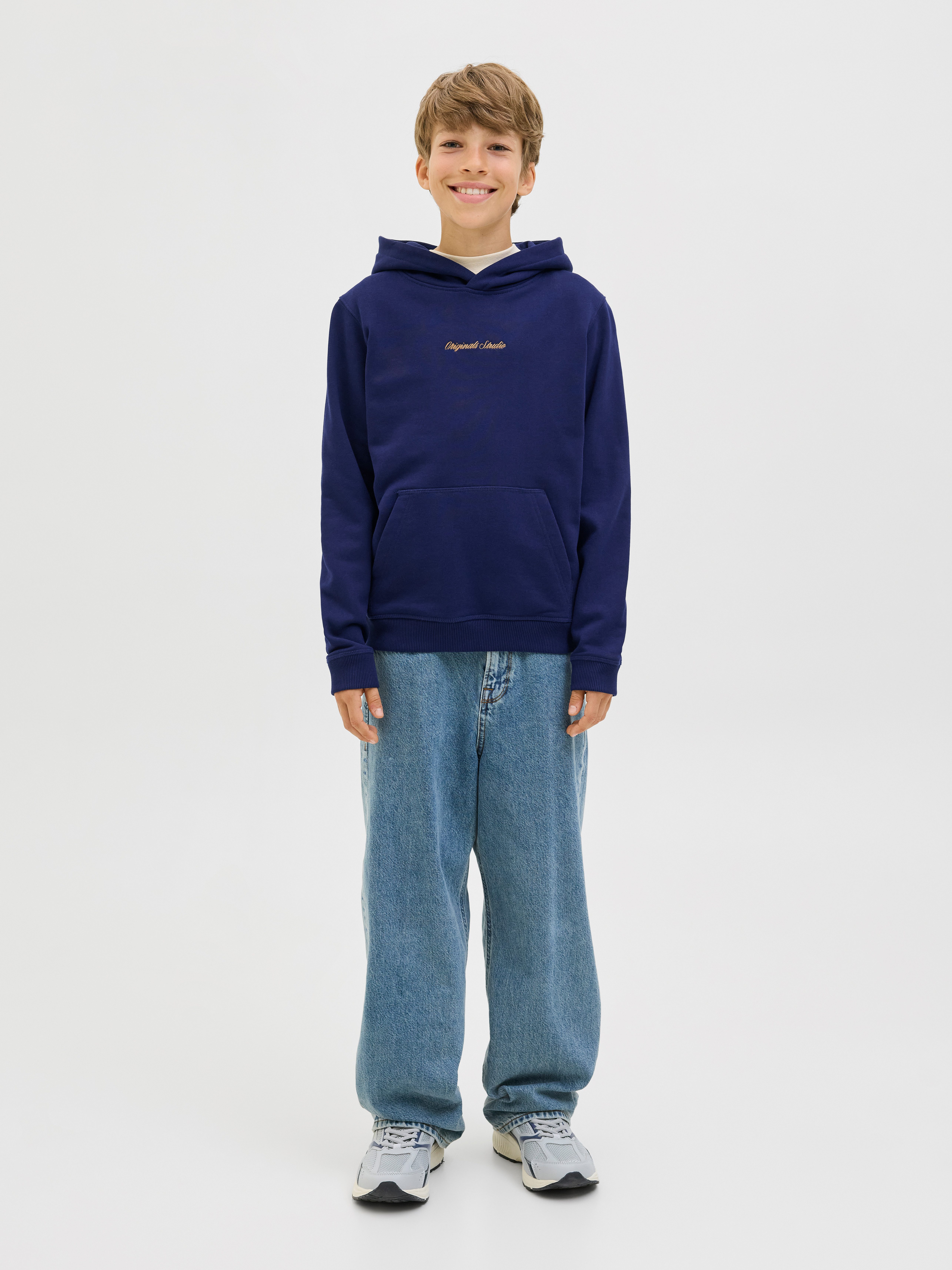 Jack & Jones Junior Kapuzensweatshirt JORNORREBRO EMB SWEAT HOOD NOOS JNR