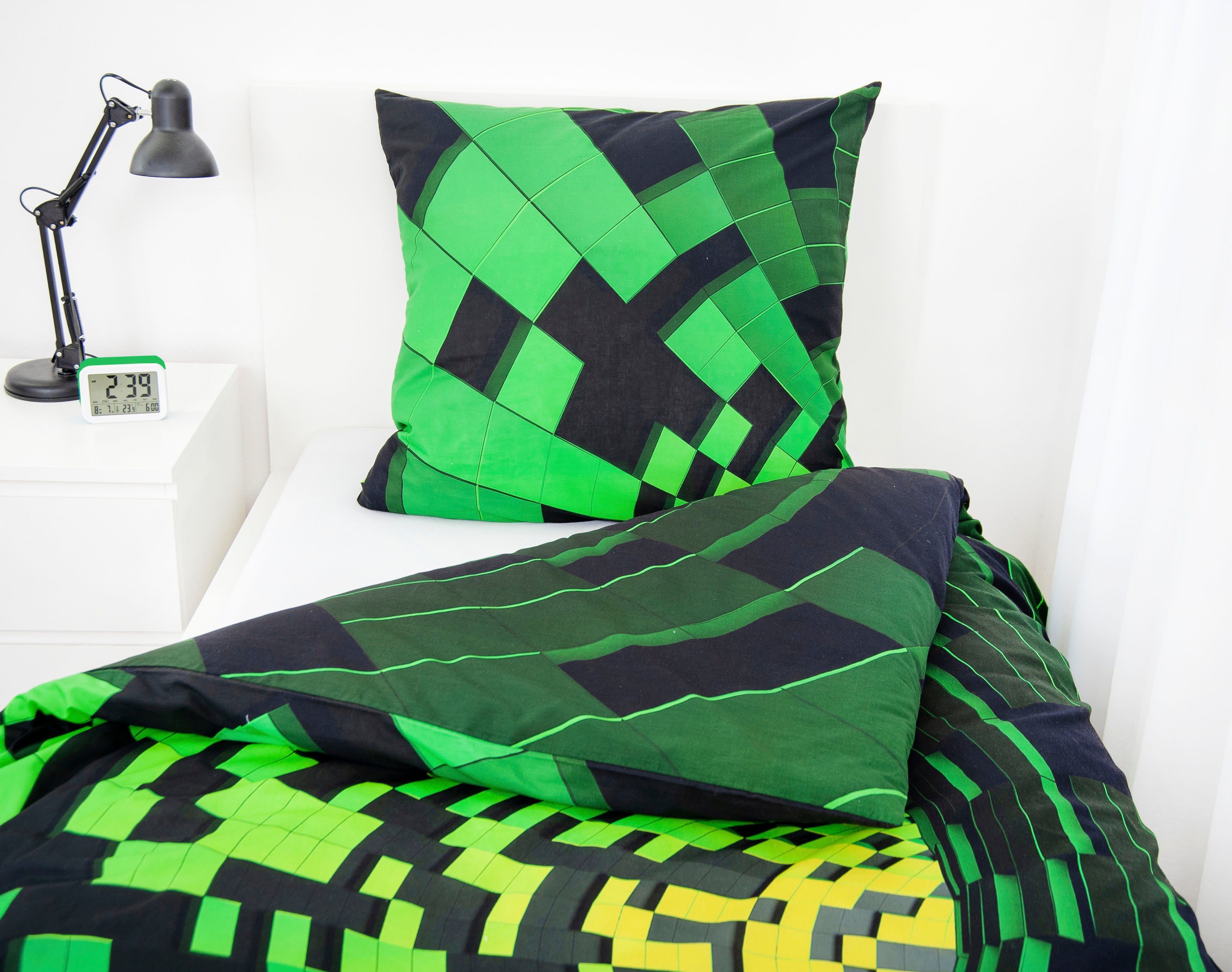 Herding Young Collection Wendebettwäsche 3D Effekt, Renforcé, Motiv mit 3D Effekt