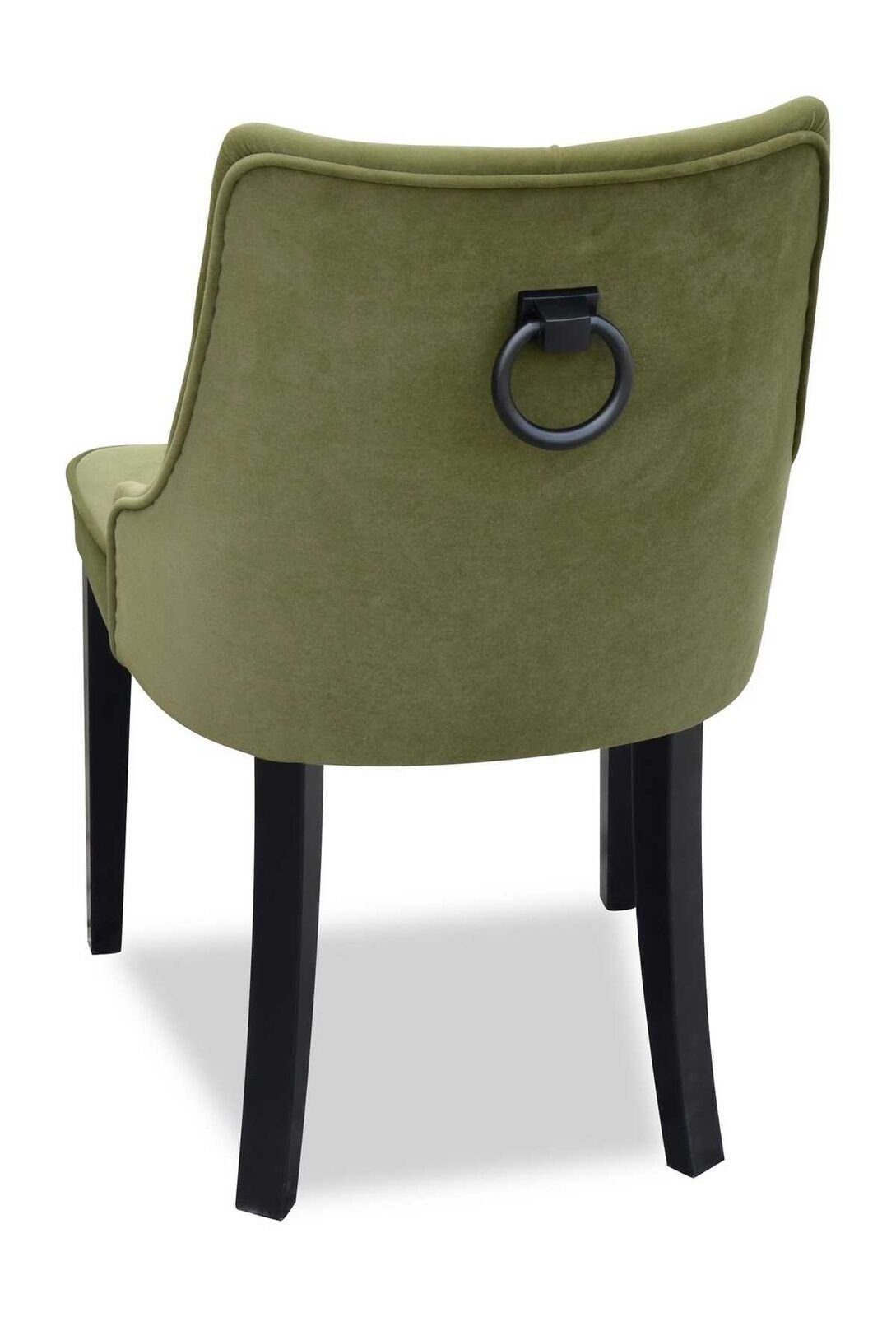 Stuhl Luxus Lehnstuhl Wohnzimmer ohne Neu Polsterstuhl (1 Armlehne Sessel Grün JVmoebel St) Stuhl