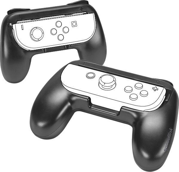 Speedlink »2x Grips Griff-Halterung Halter« Controller (2 St., für Nintendo  Switch Joy-Con Controller Ergonomisch)