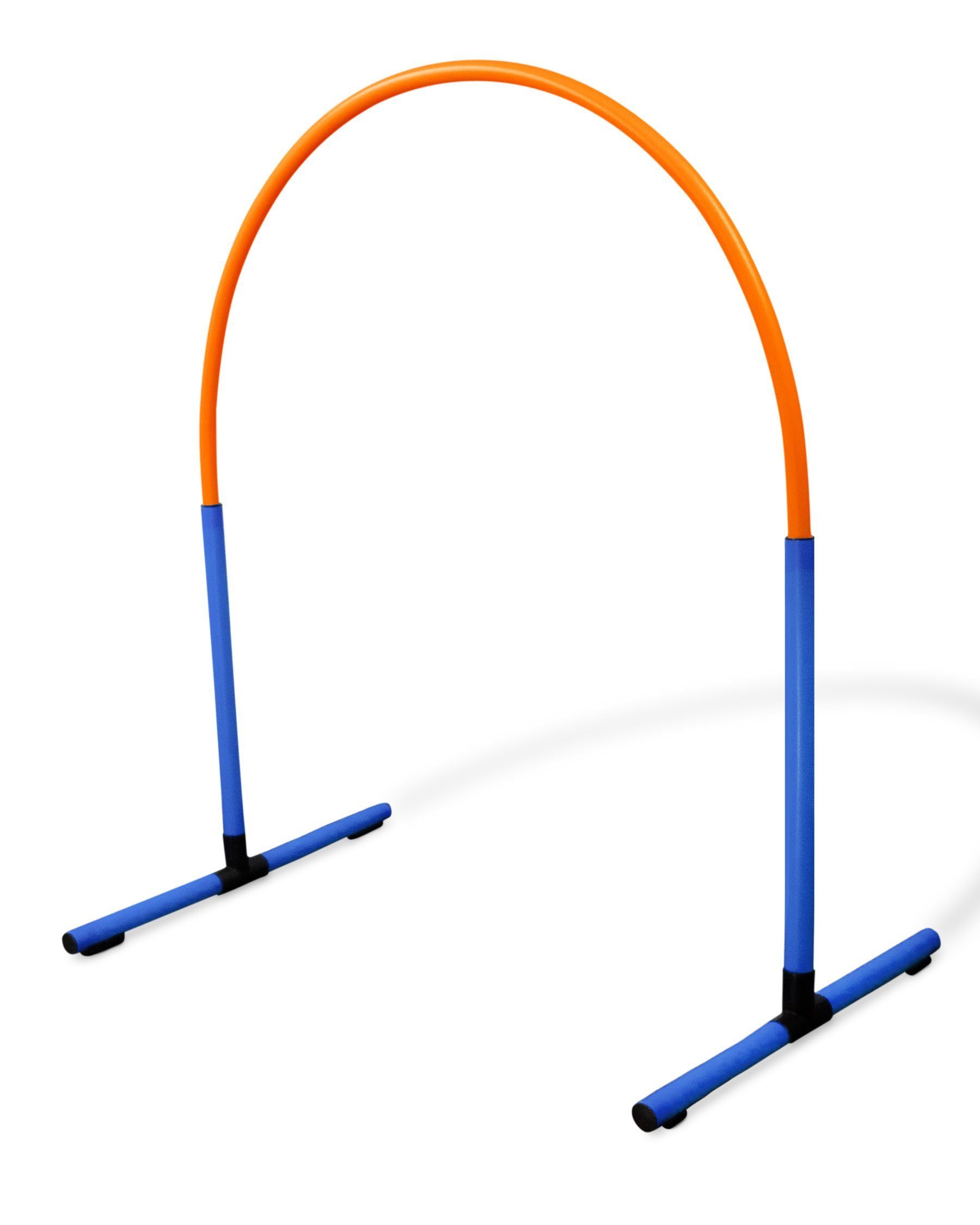 Superhund Agility-Slalom Hoopers Hoop aus Kunststoff – Trainingsgerät für Hundesport – flexibel