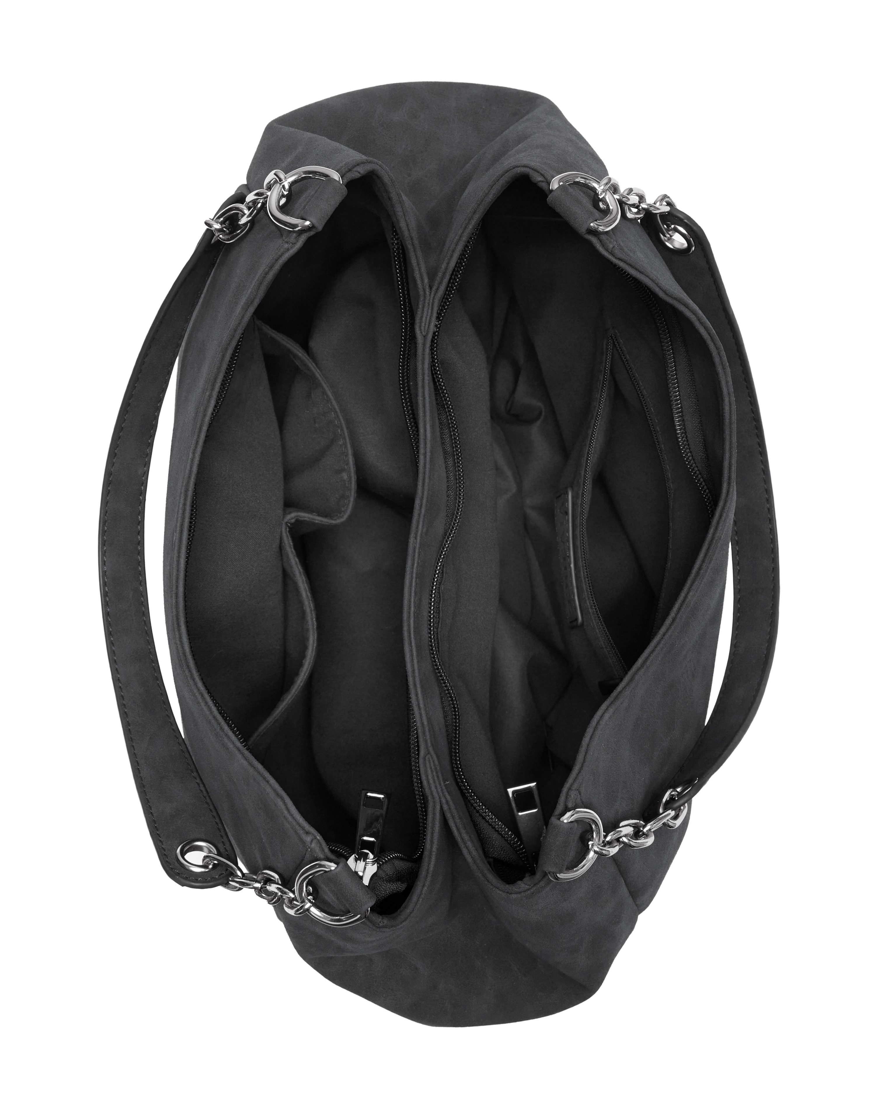 Vivance Henkeltasche Schultertasche, Damentasche, Shopper, Einkaufstasche, Handtasche VEGAN