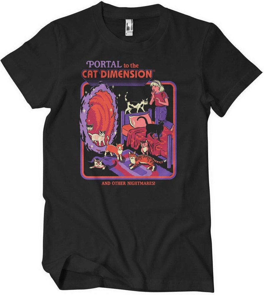 Steven Rhodes T-Shirt Portal To Cat günstig online kaufen