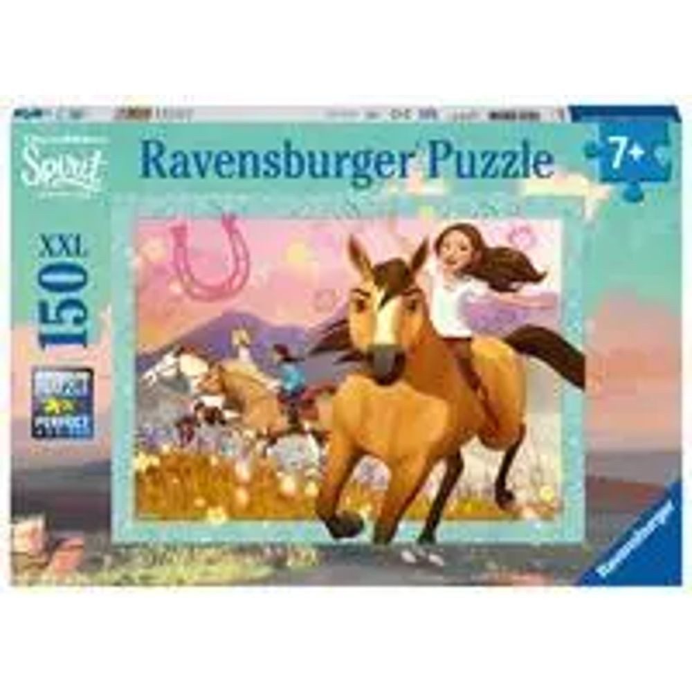 Ravensburger Puzzle Spirit: wild und frei 150 Teile Puzzle XXL, 150 Puzzleteile
