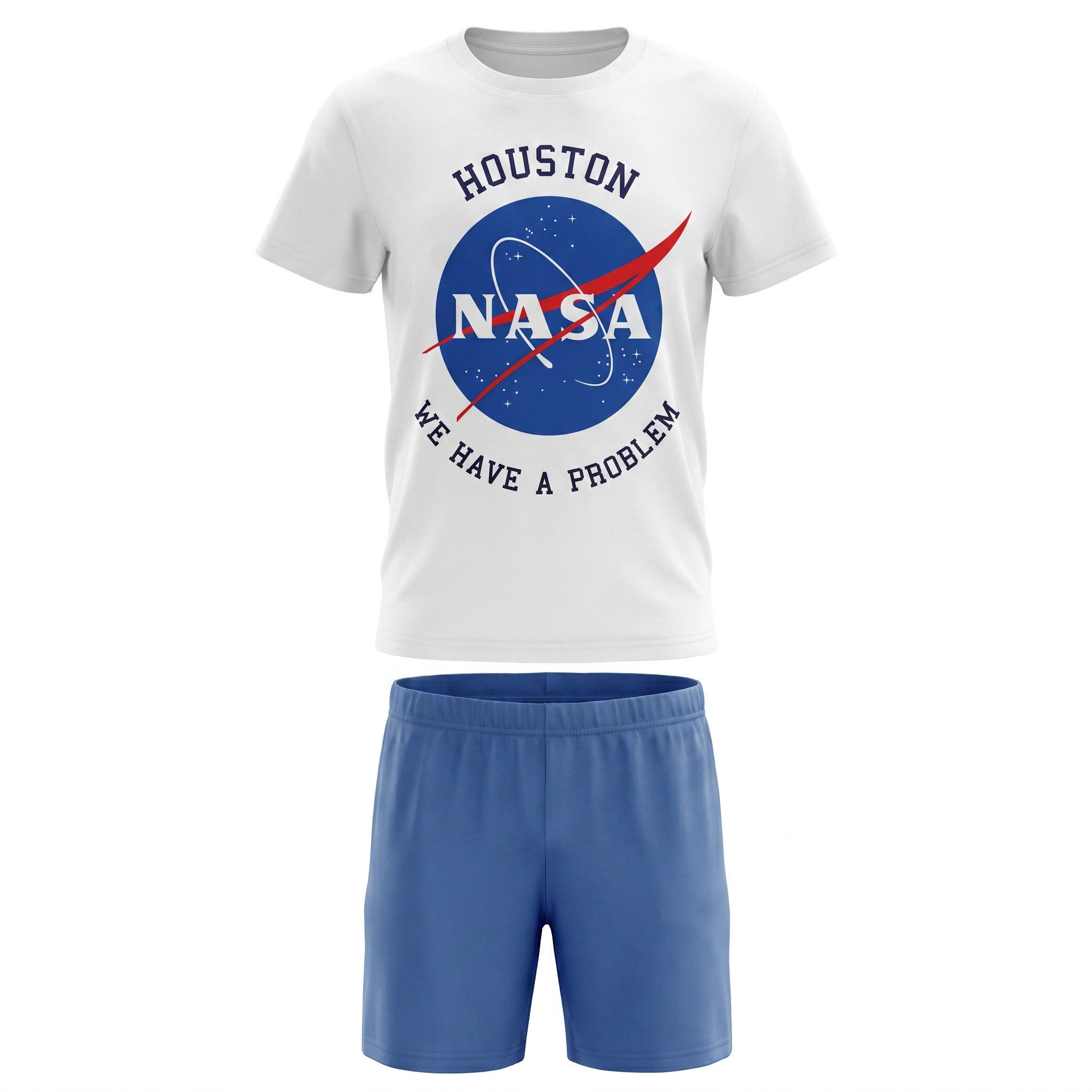NASA Schlafanzug NASA Space Center Jugend Jungen kurzarm Pyjama (Packung) Gr. 134 bis 164