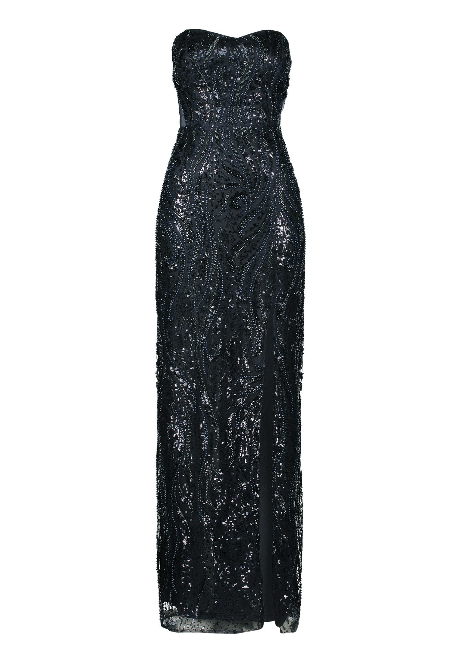 Vera Mont Abendkleid "Damen Abendkleid mit Pailletten" Ohne Tasche Cut-Outs günstig online kaufen
