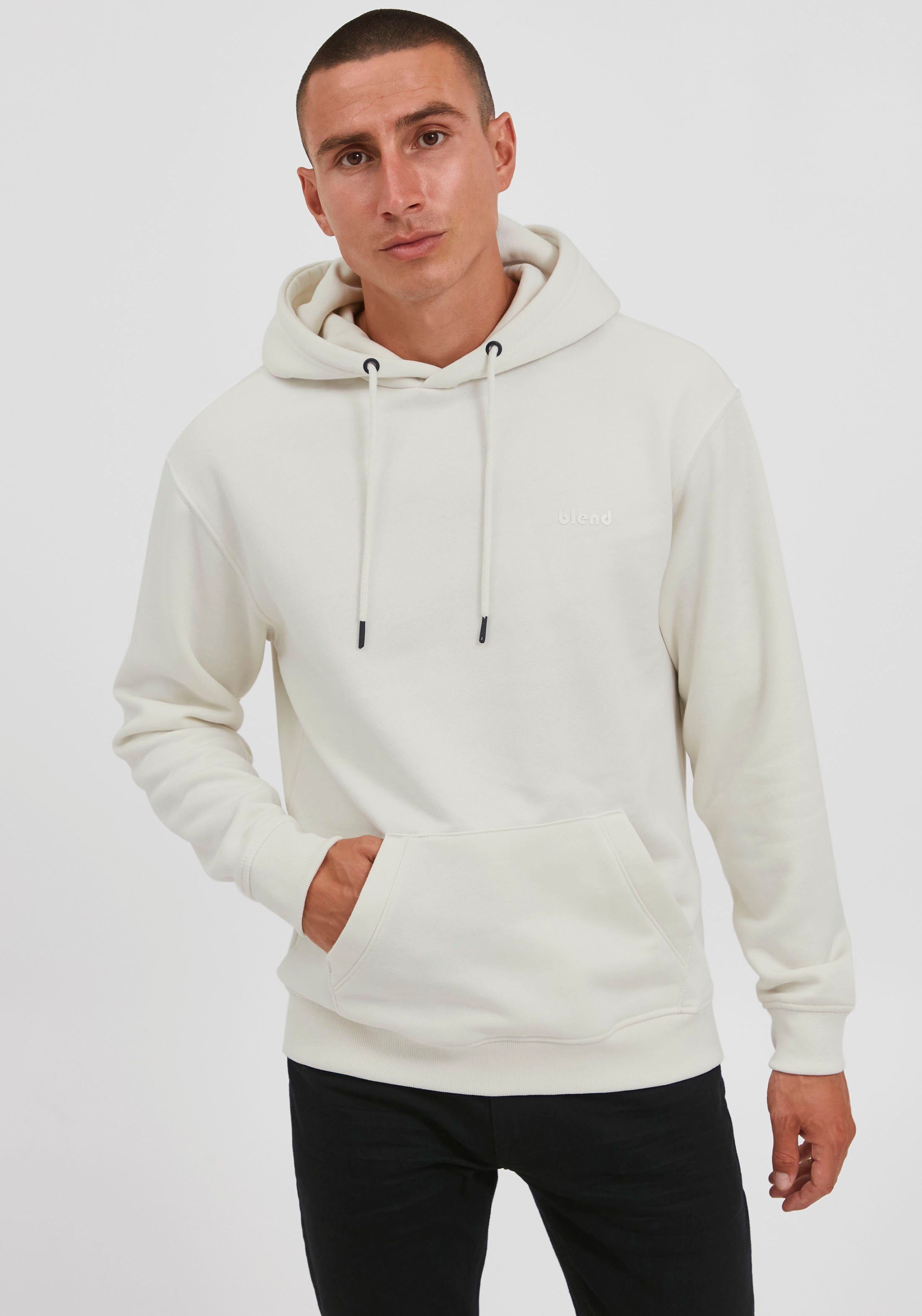 Blend offwhite Kapuzensweatshirt BHNAFTALI