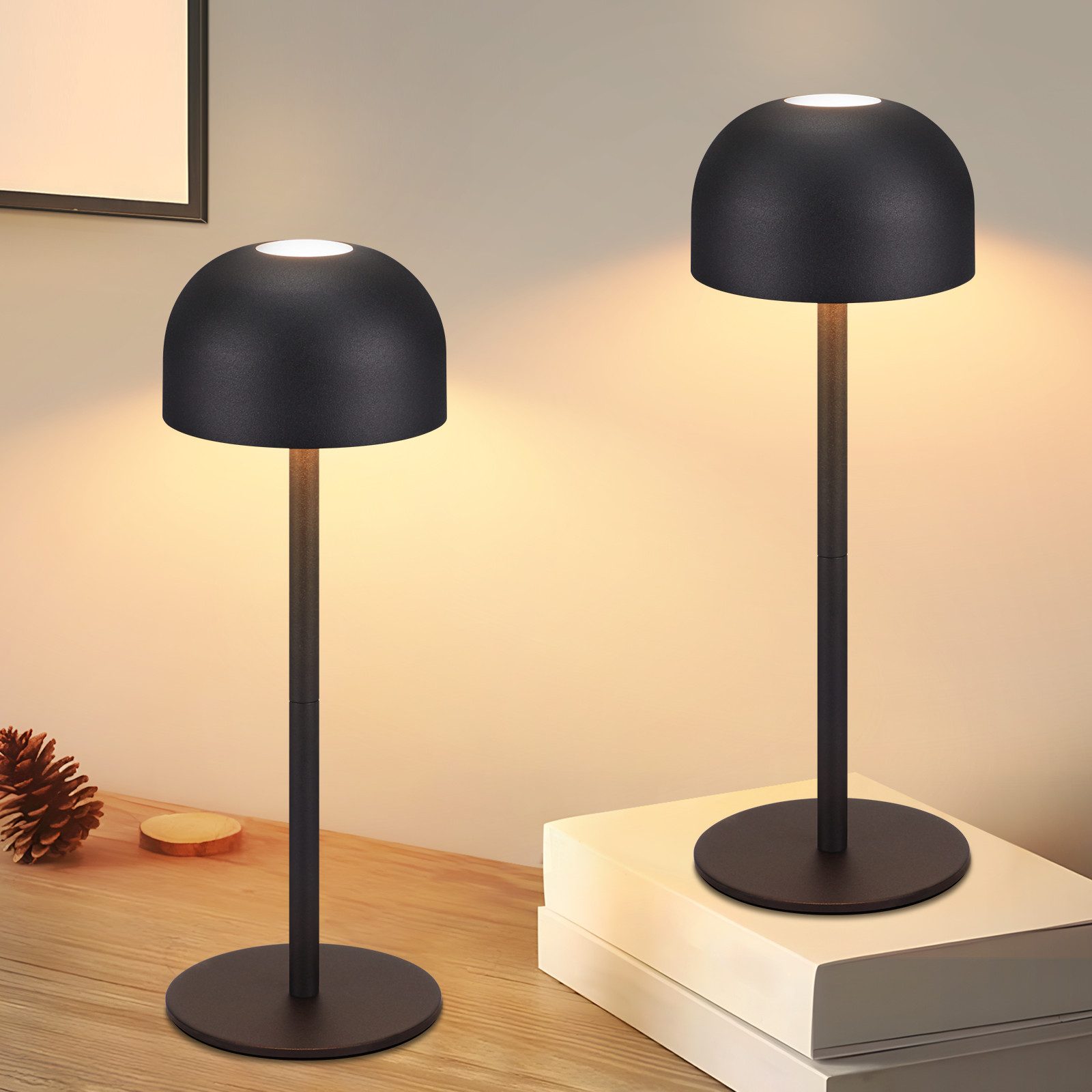ZMH LED Tischleuchte LED Tischlampe Kabellos: günstig online kaufen