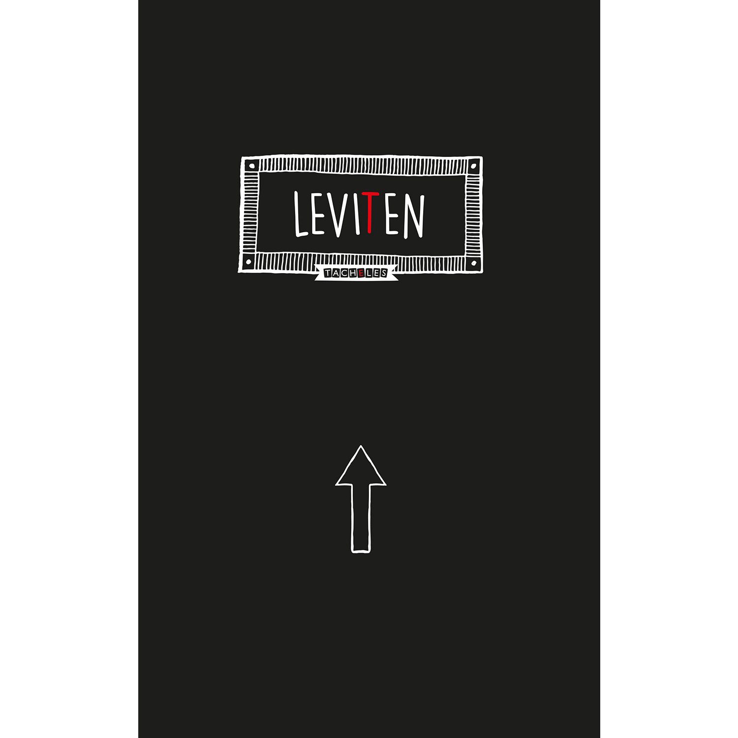 United Labels® Notizbuch Tacheles - Leviten Hardcover liniert 13 x 21 cm