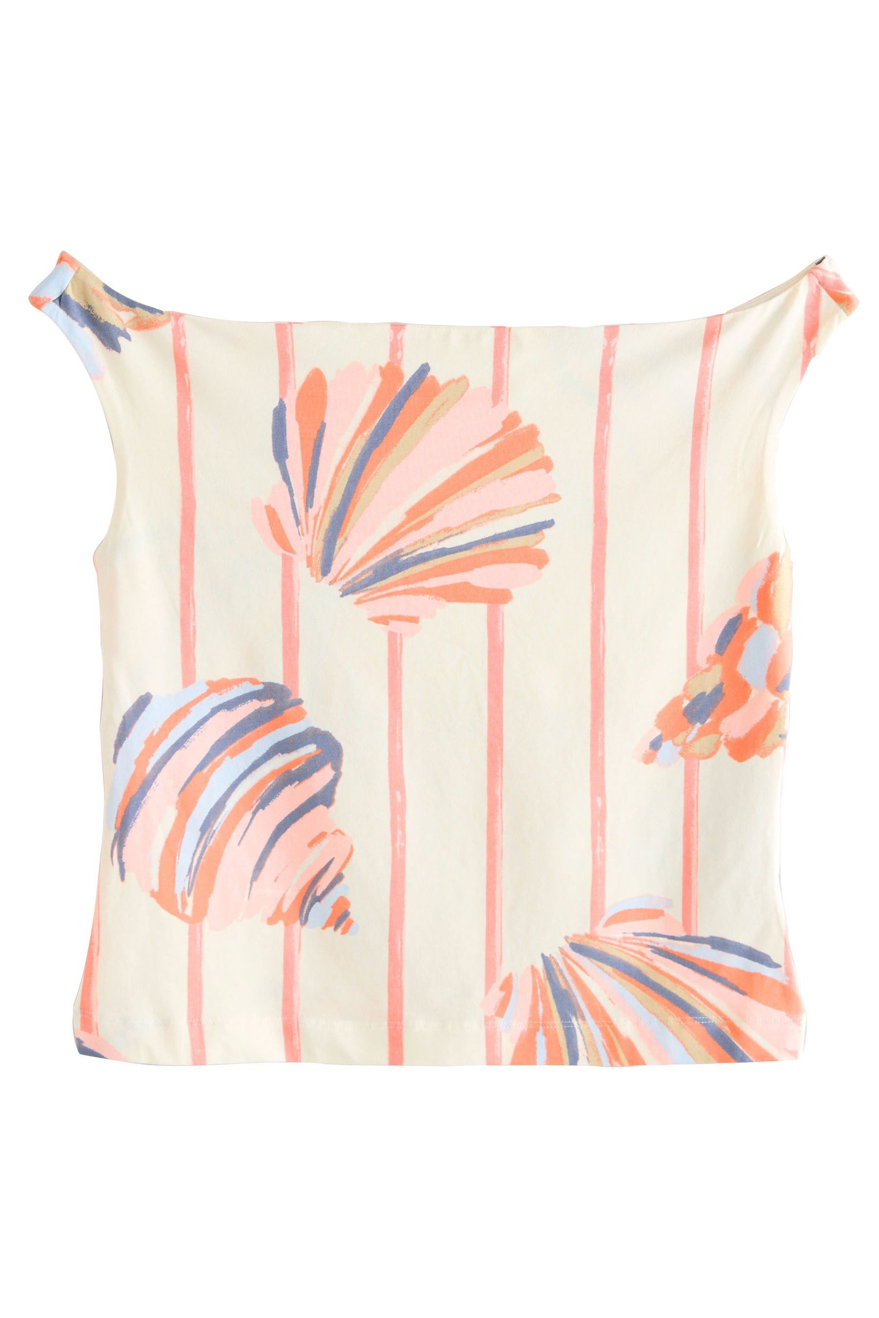 Next Shirttop Top mit offenem Ausschnitt (1-tlg)