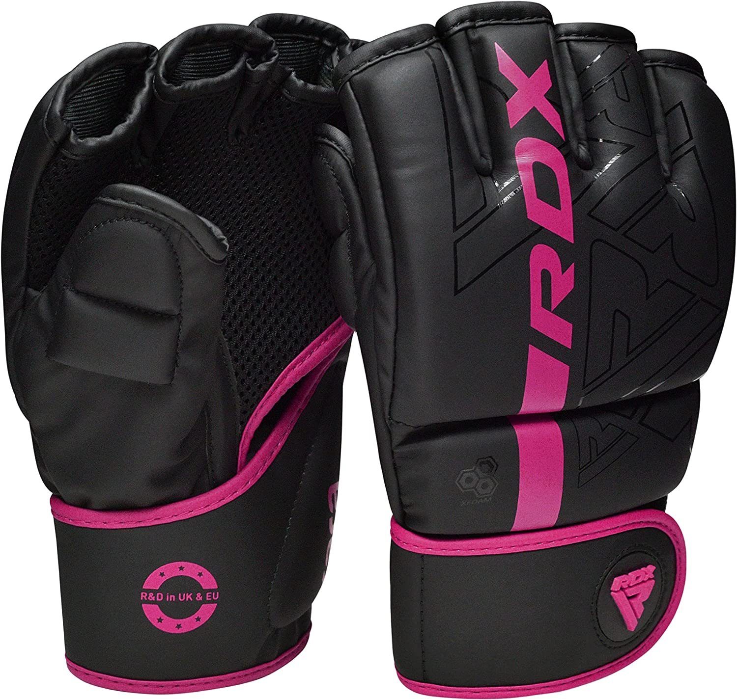 gloves MMA-Handschuhe Pink RDX MMA Sports Handschuhe, Training, MMA Sparring Grappling RDX