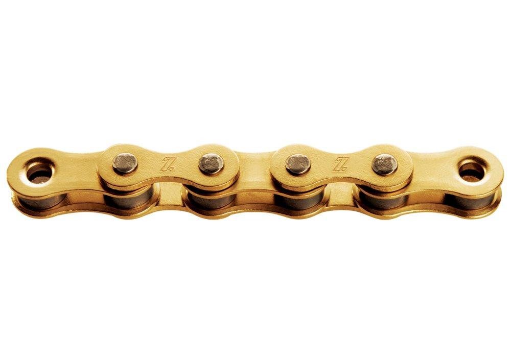 KMC Fahrradkette KMC Z1 Wide Fahrradkette 1/2 x 1/8 Zoll Gold - 112 Glieder Singlespeed