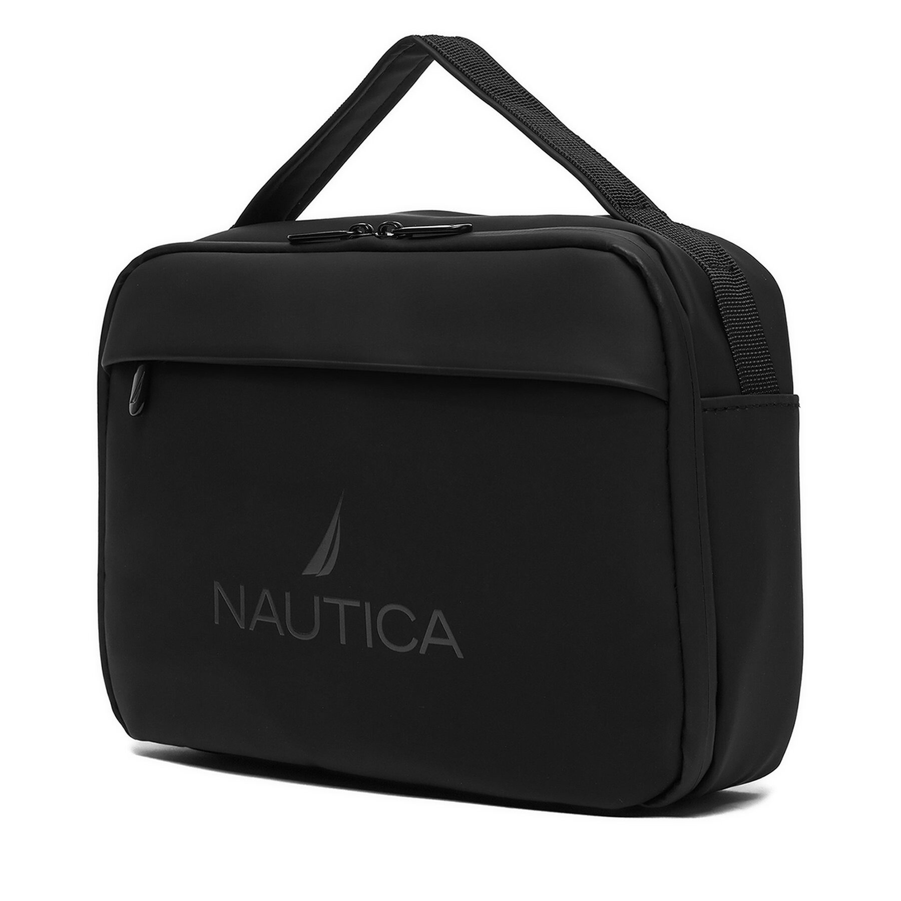 NAUTICA Handtasche Nautica Kosmetiktasche für Herren, Schwarz