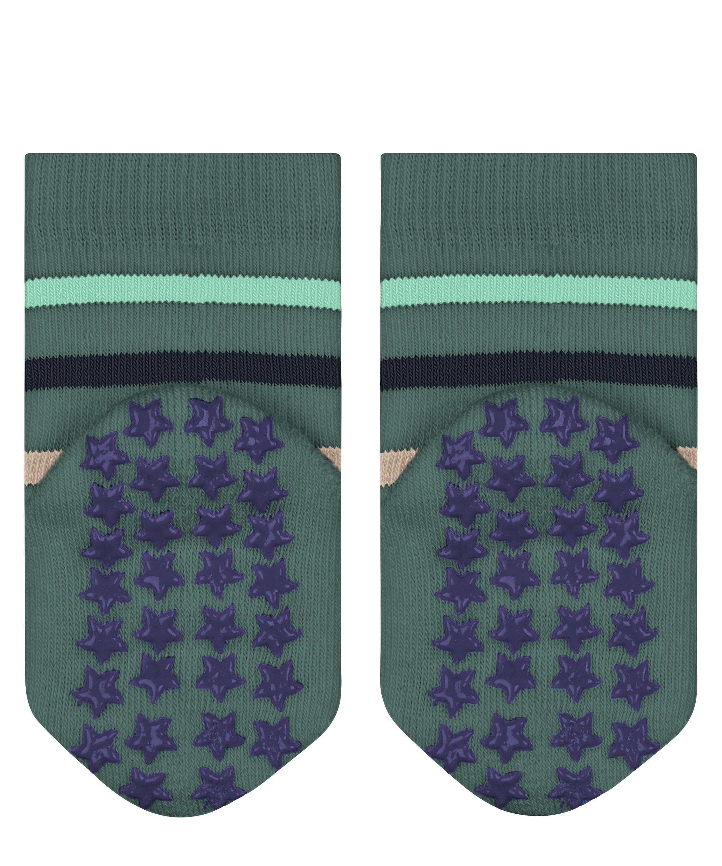 FALKE Socken Multi Stripe (1-Paar) dark jade (7248)