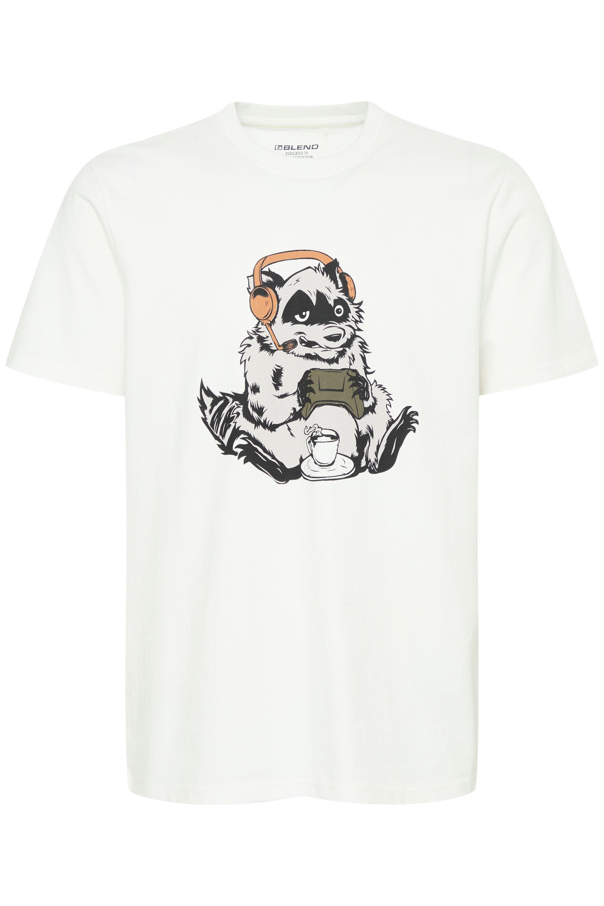 Blend Rundhalsshirt BHJavor (1-tlg) Lässiges T-Shirt mit Print