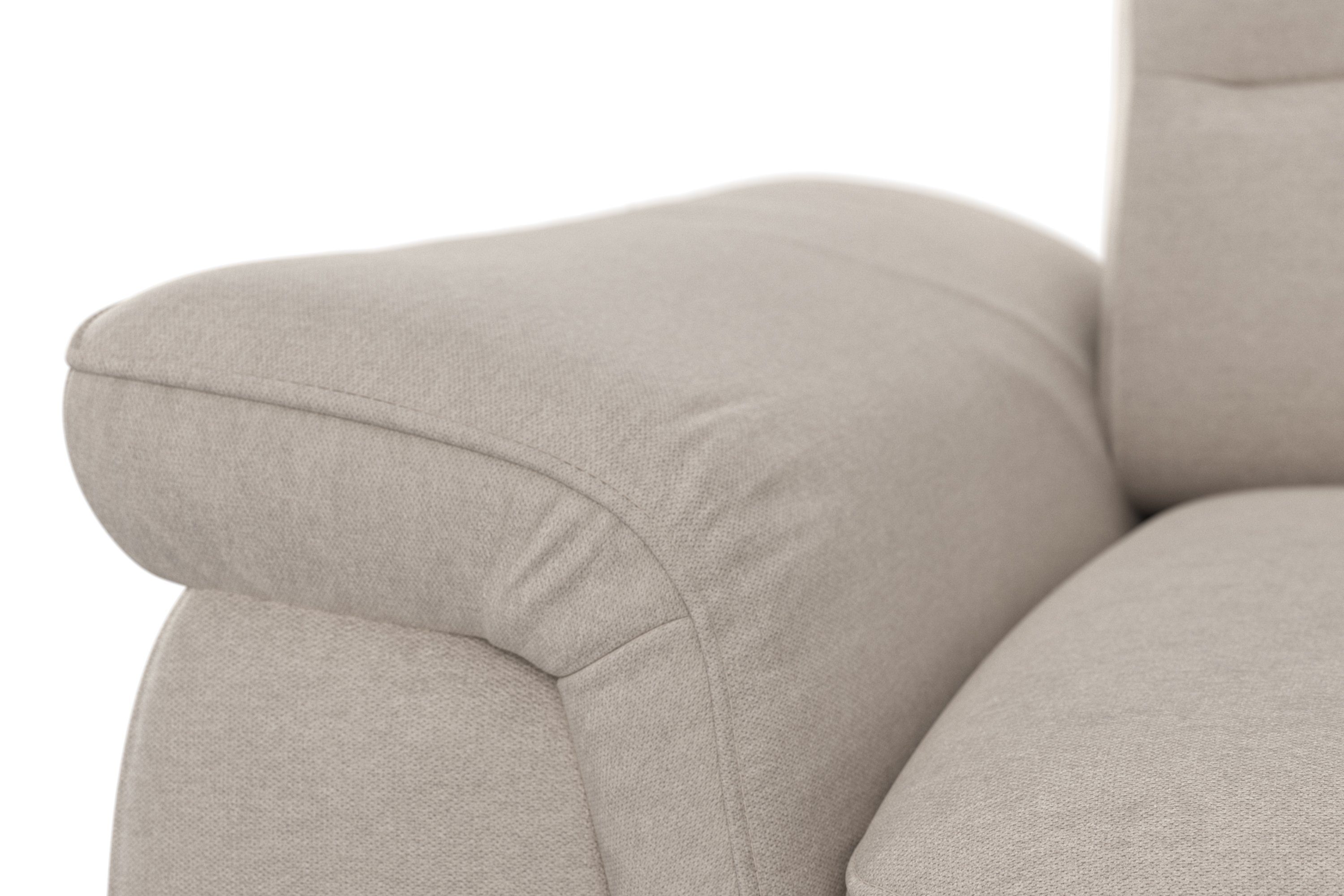 sit&more Ecksofa mit und Recamiere, optinal mit Armteilfunktion Kopfteilverstellung Sinatra