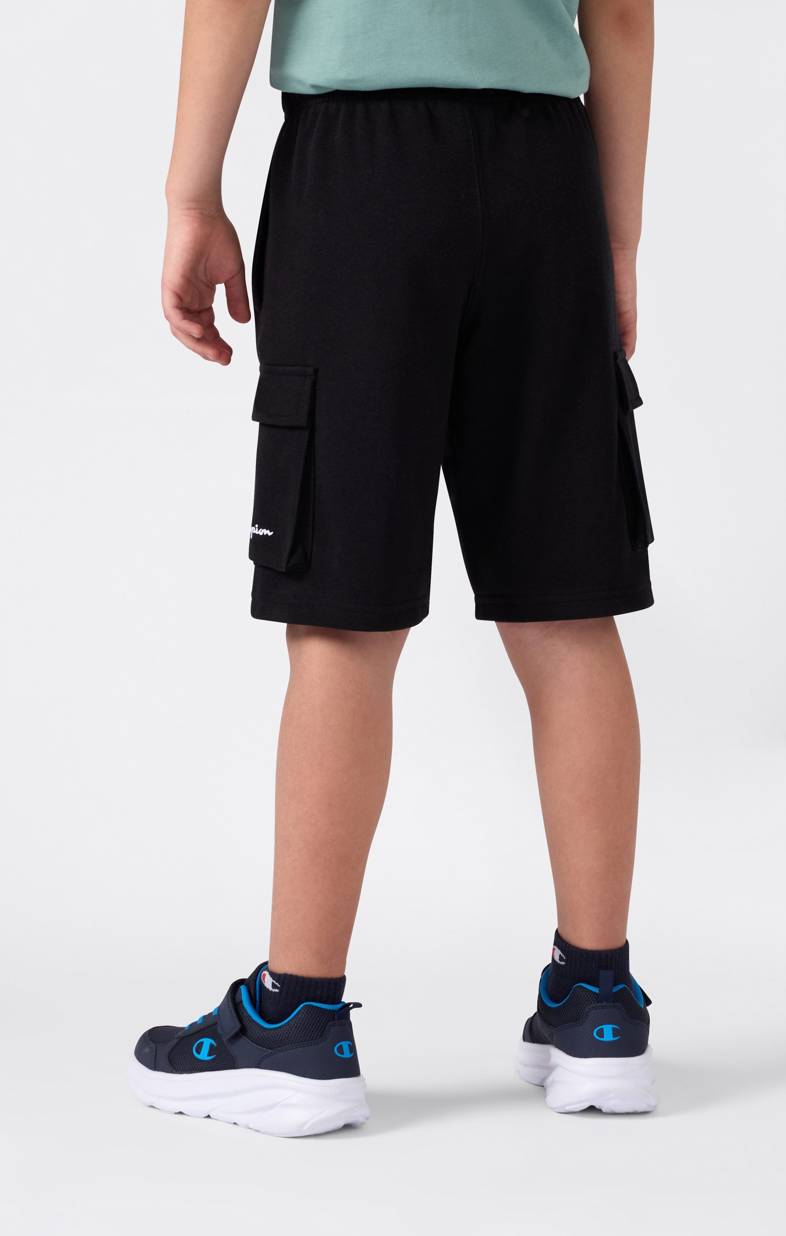 Champion Sweatshorts ICONS Shorts mit Logodruck, aus Baumwolle und Polyester, auch in großen Größen – Bild 2 von 5