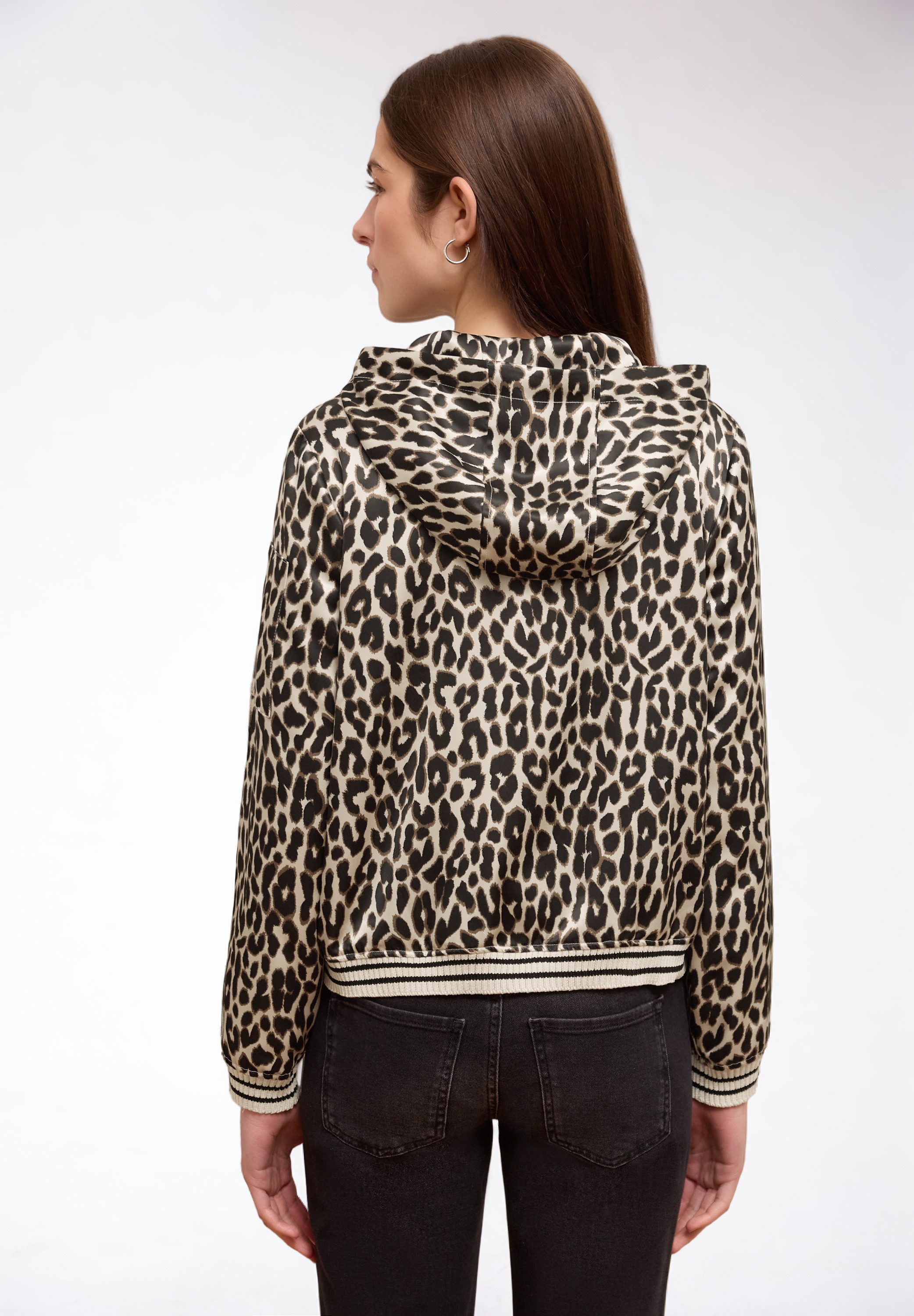 STREET ONE STUDIO Blouson mit Kapuze mit Tunnelzugband günstig online kaufen