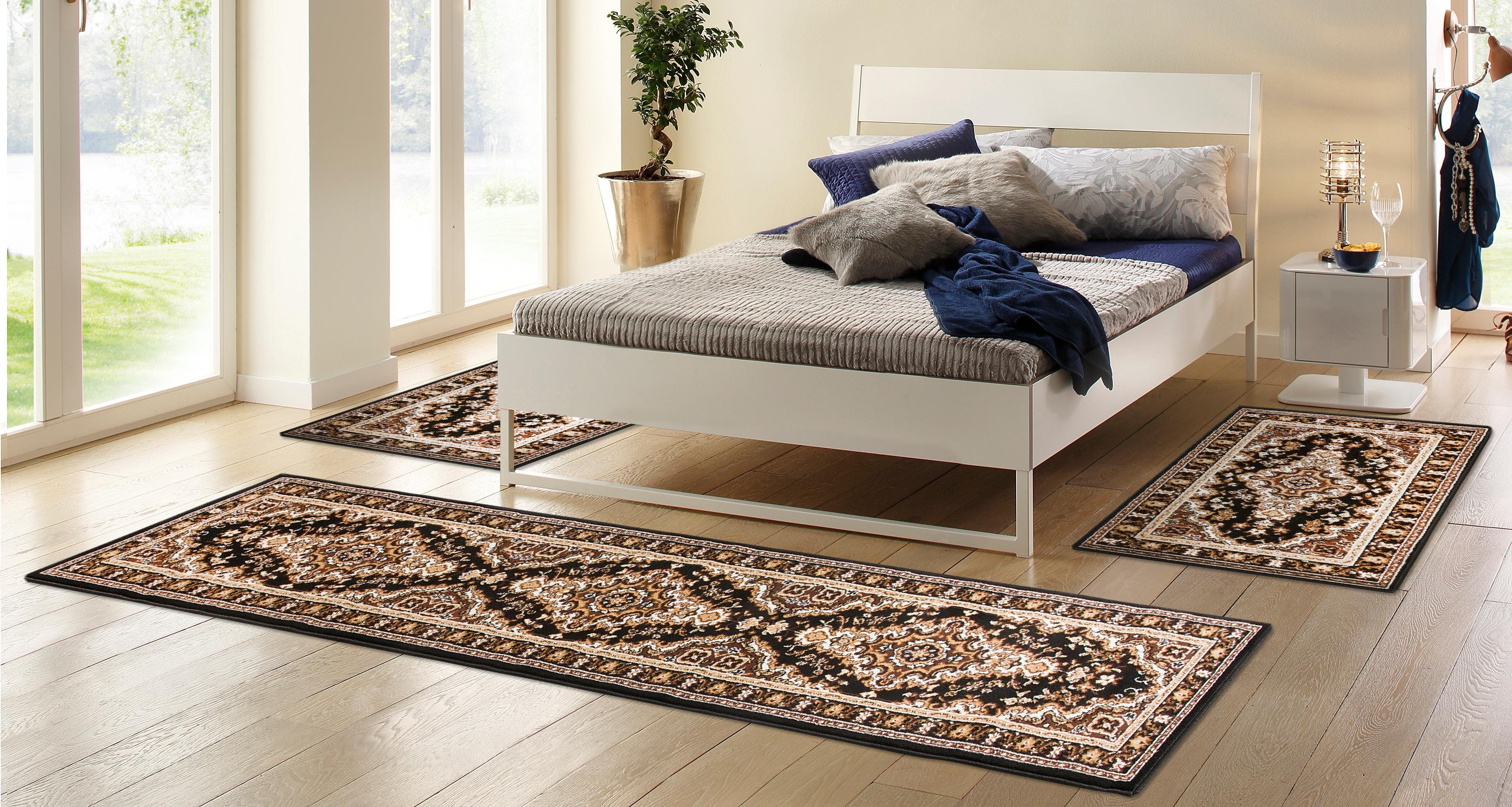 my home Bettumrandung Oriental, Made in Belgium, Höhe 7 mm, (1-tlg), Läufer günstig online kaufen