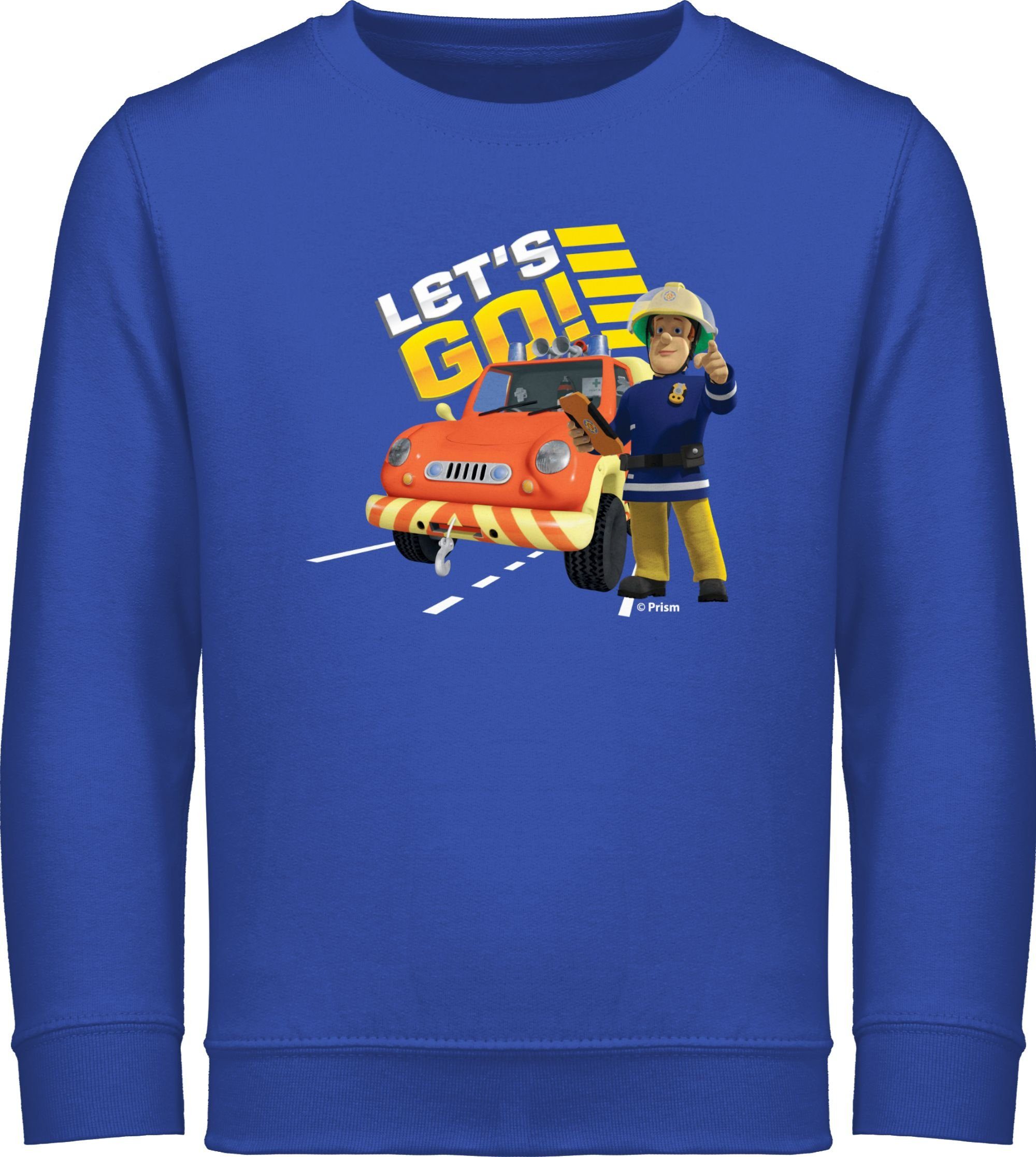 Shirtracer Sweatshirt Let's Go! Venus - Feuerwehrmann Sam Jungen - Kinder  Premium Pullover sprüche pullover - kinder kleidung jungs 110 - pulli 116