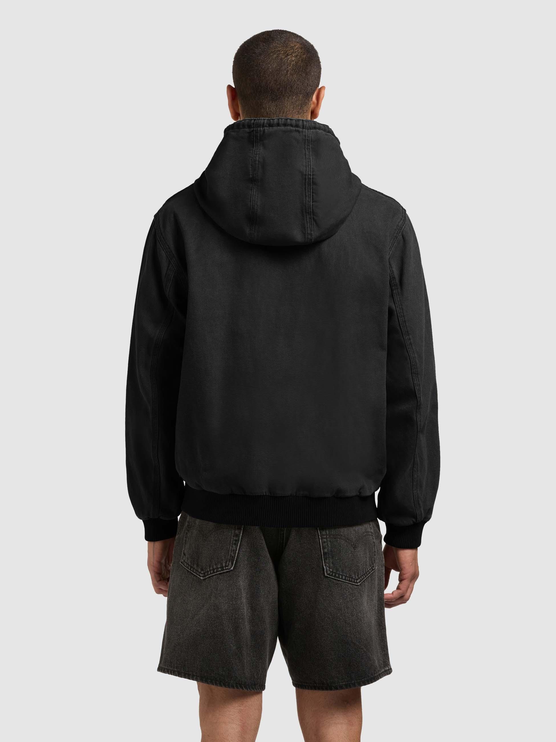 khujo Outdoorjacke Rhiis Herren Übergangsjacke im Denim-Look